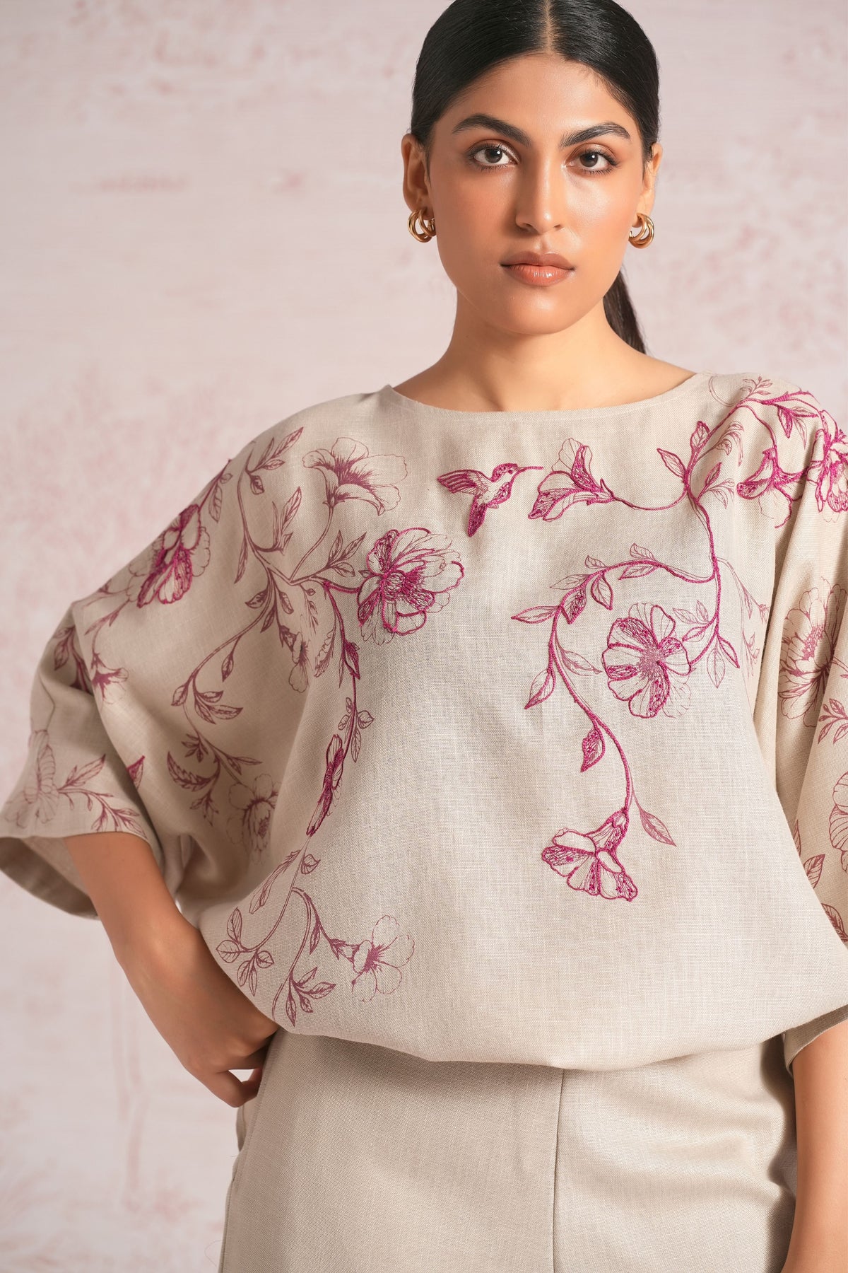 Bloomscape Natural Co-ord Set