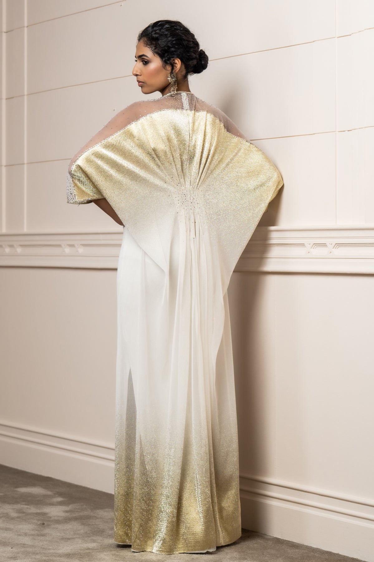 Gold Kaftan Dress