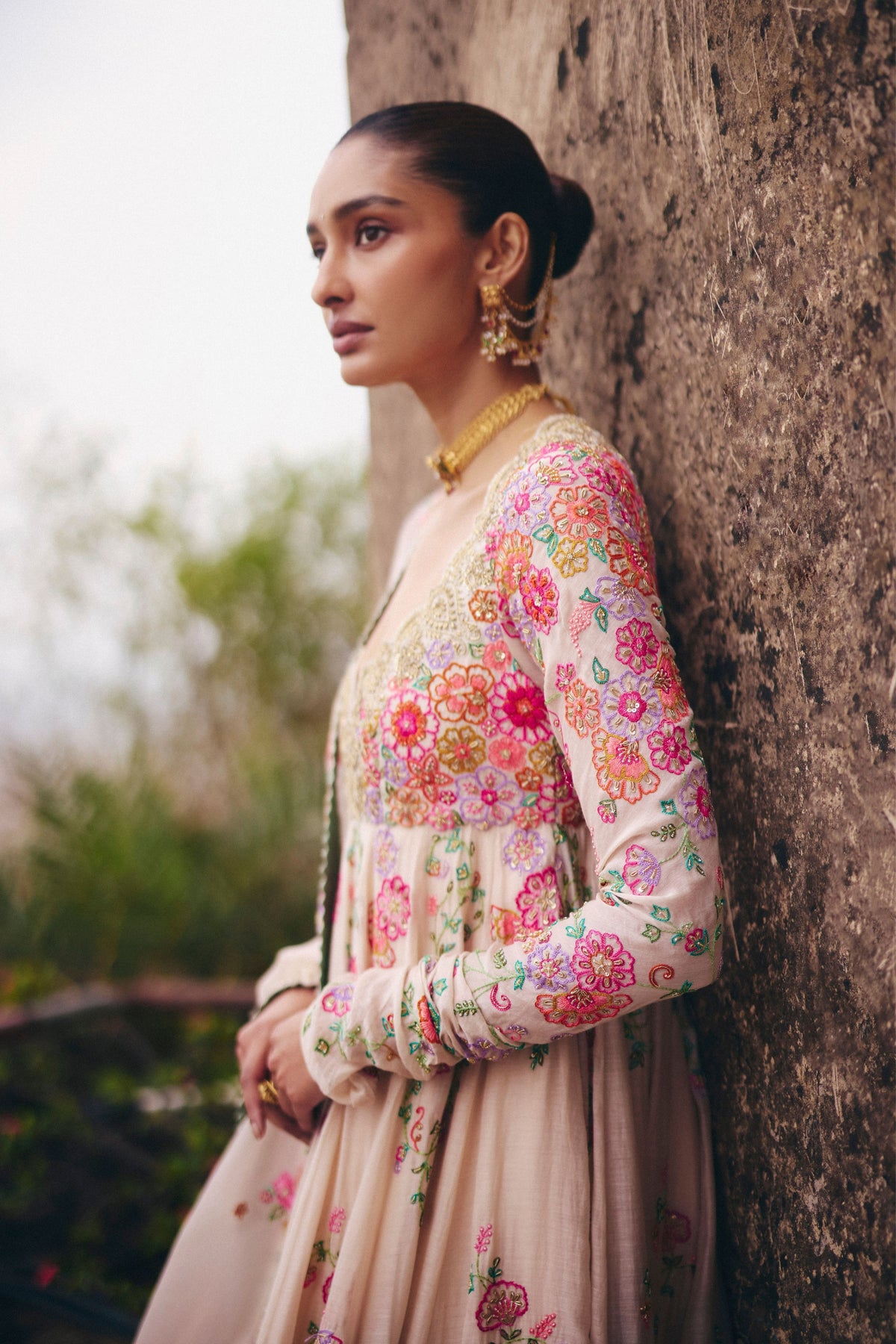Valli Anarkali Set