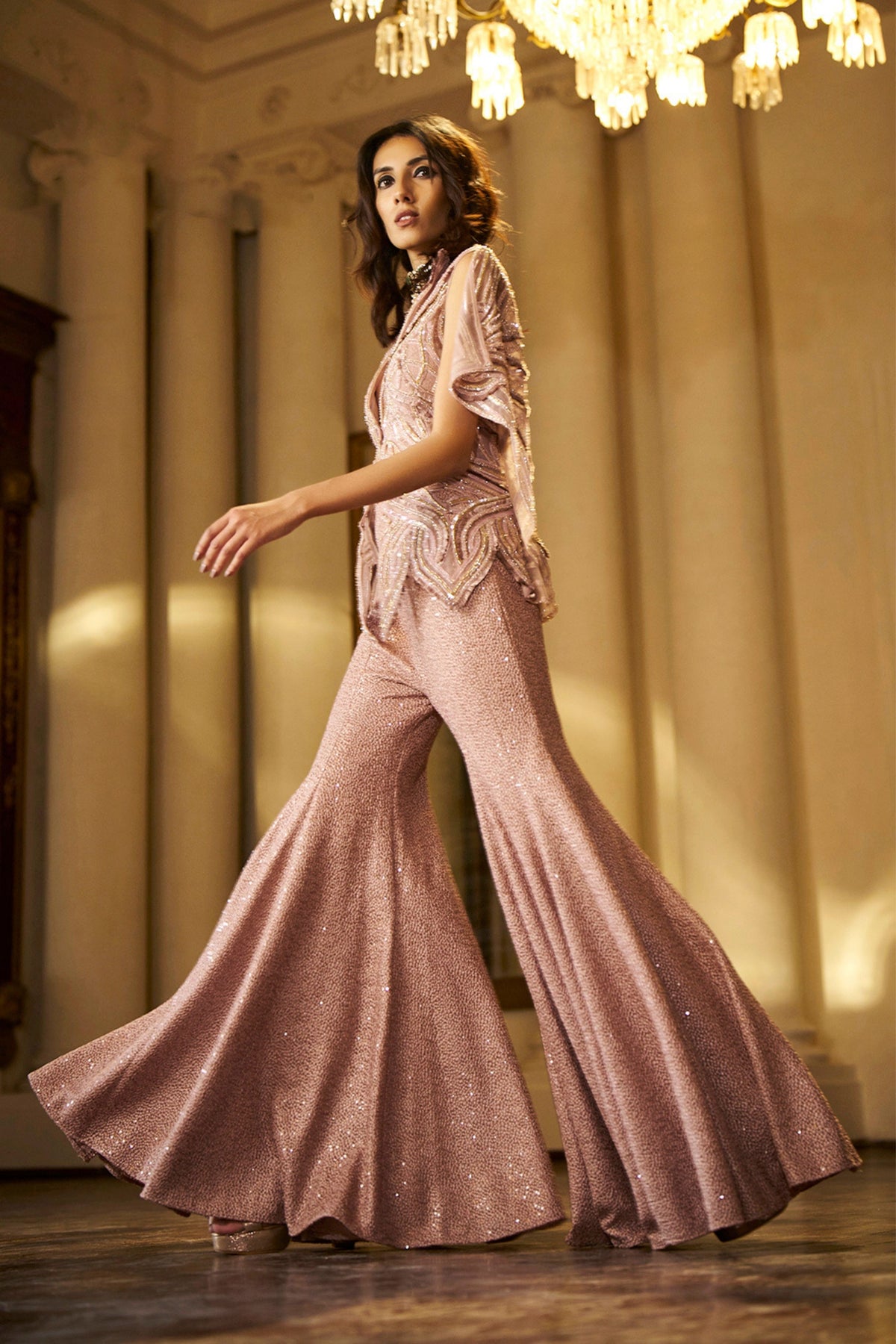 Theia Rose Pink Sharara