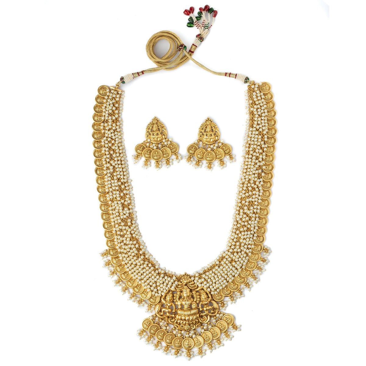 Gold Plated Womens Necklace Set
