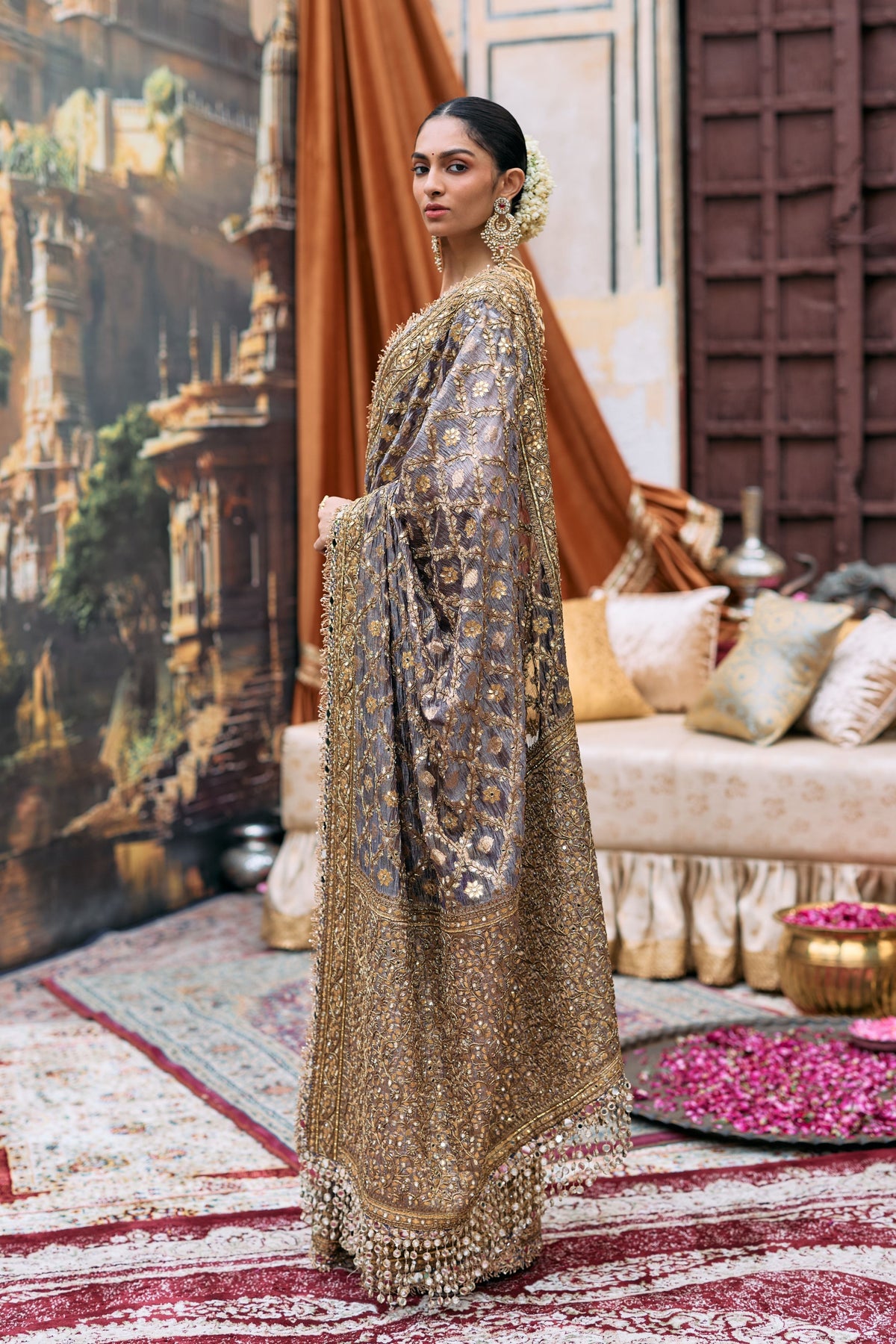 Patralekha Saree Set