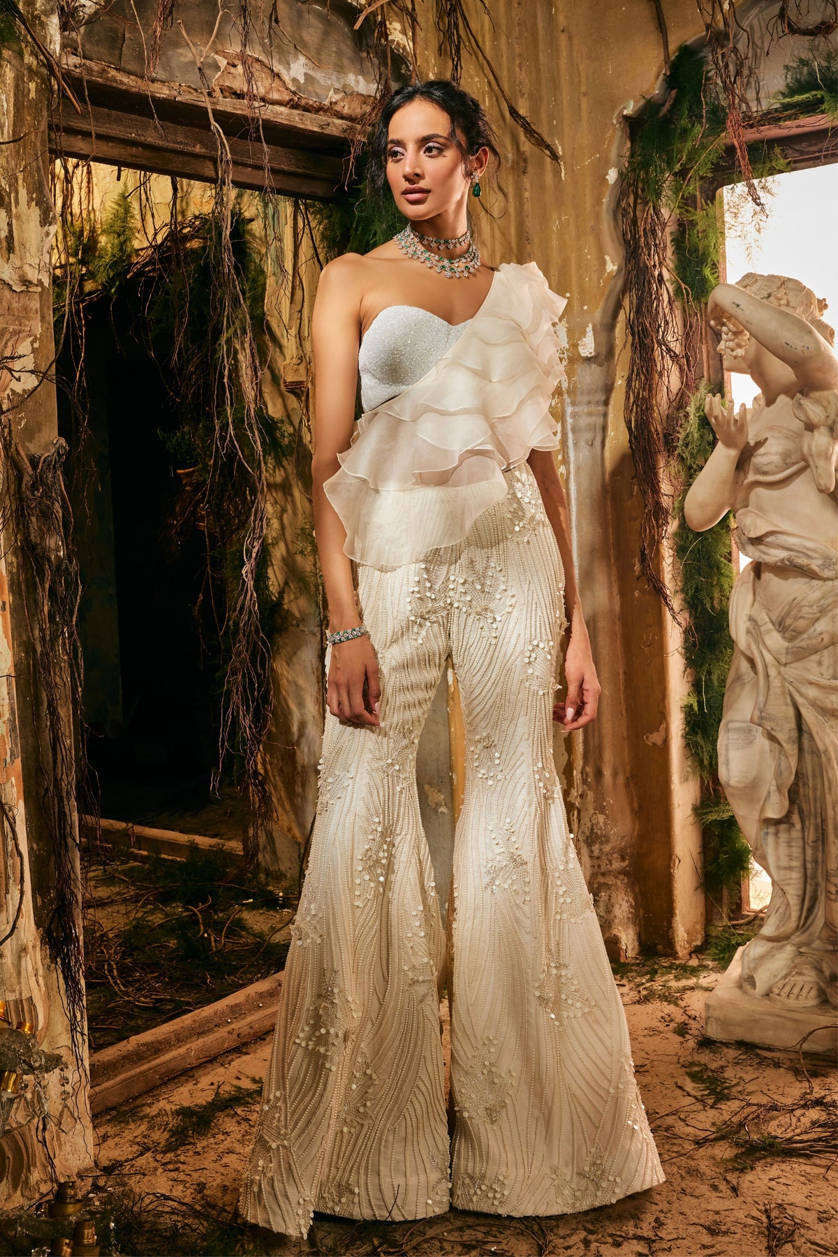 Opaline Grace Cape Set