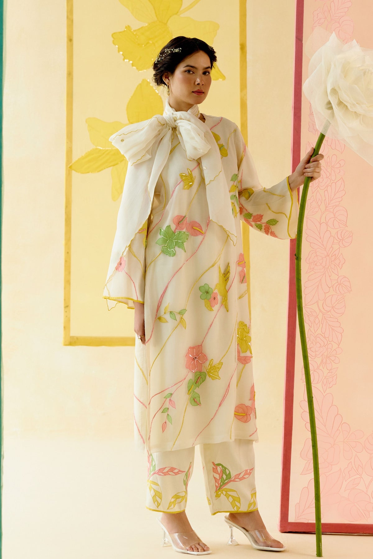 Ivory Kurta Set