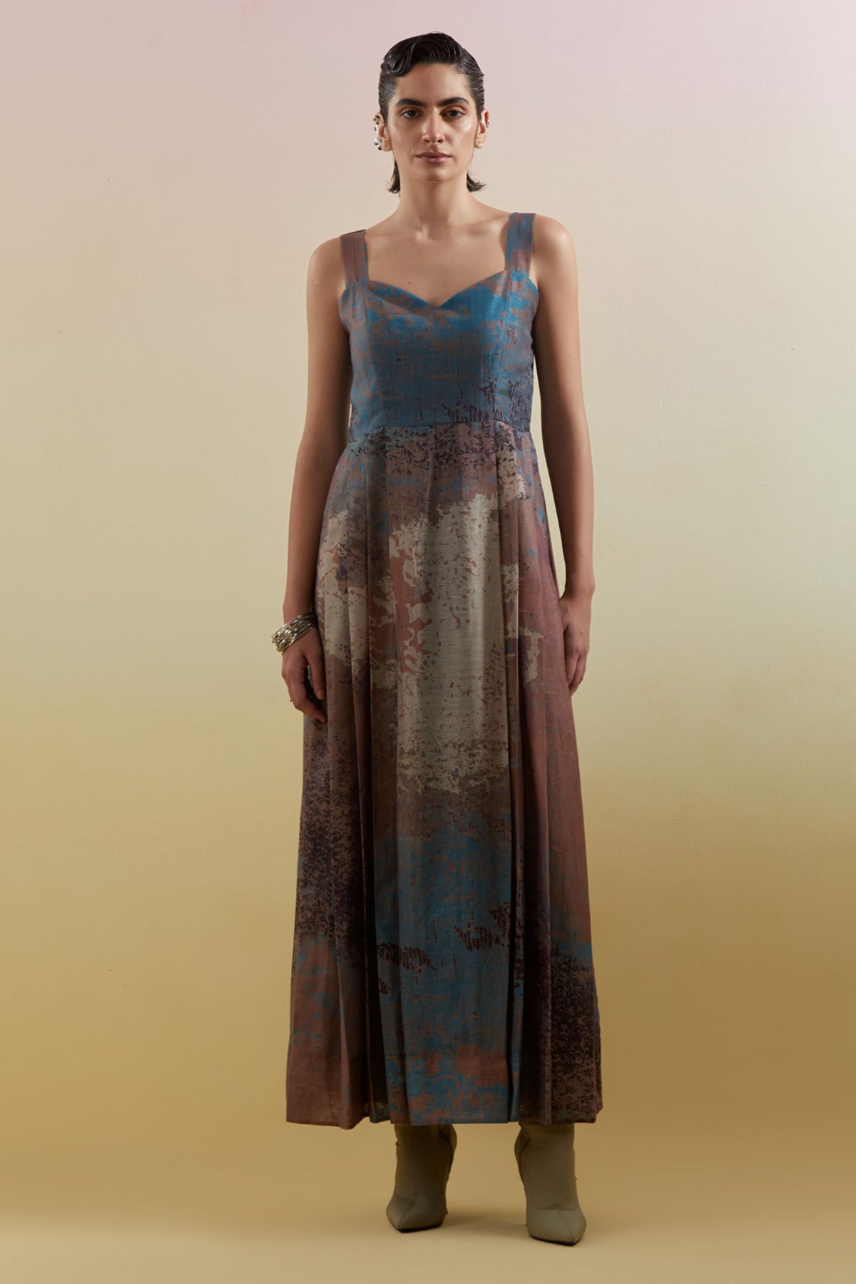 Gliss Brown Dress & Jacket