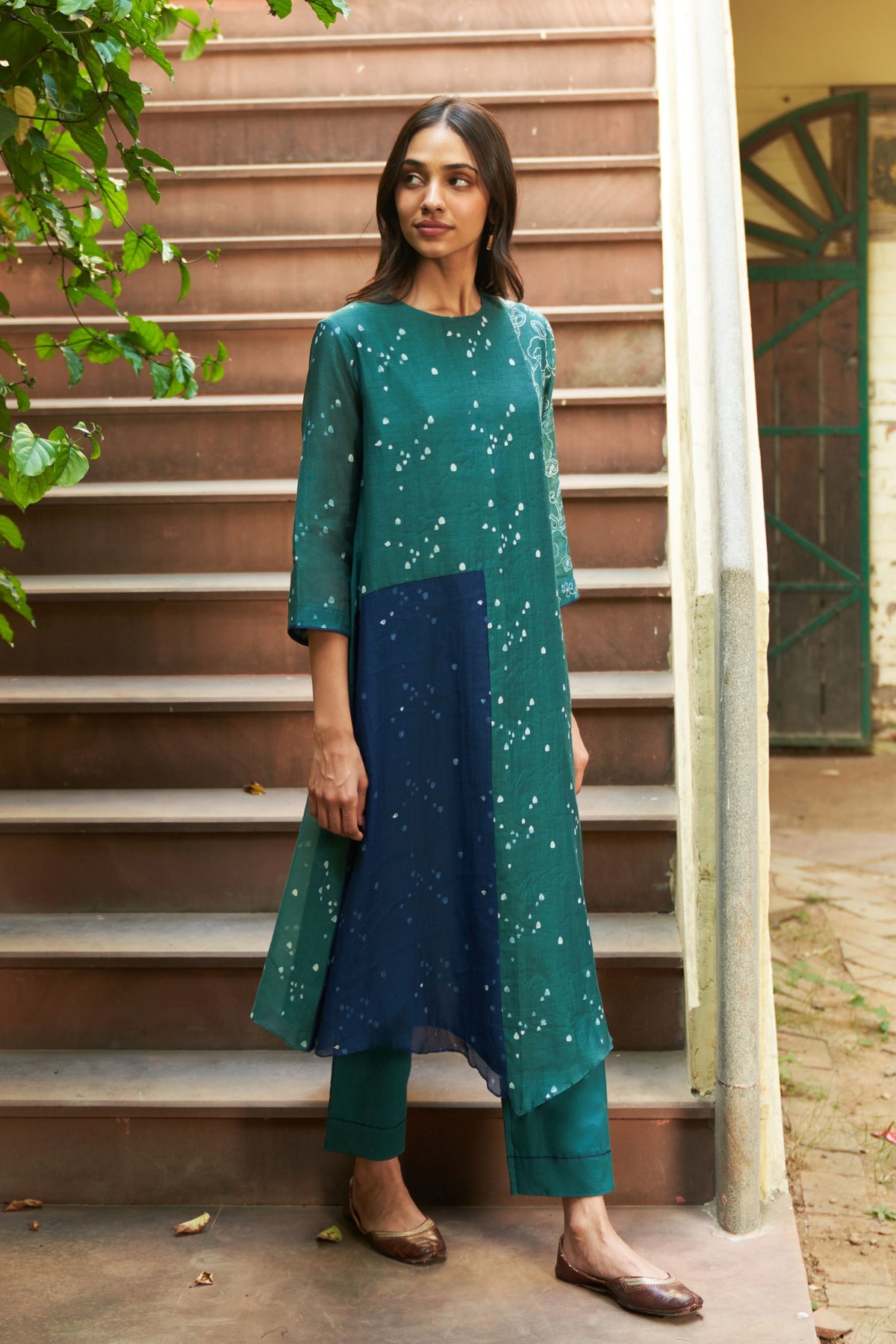 Emerald Printed Kurta