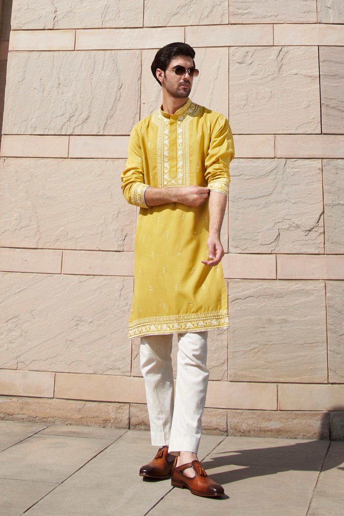 Rose Creeper With Butties Kurta