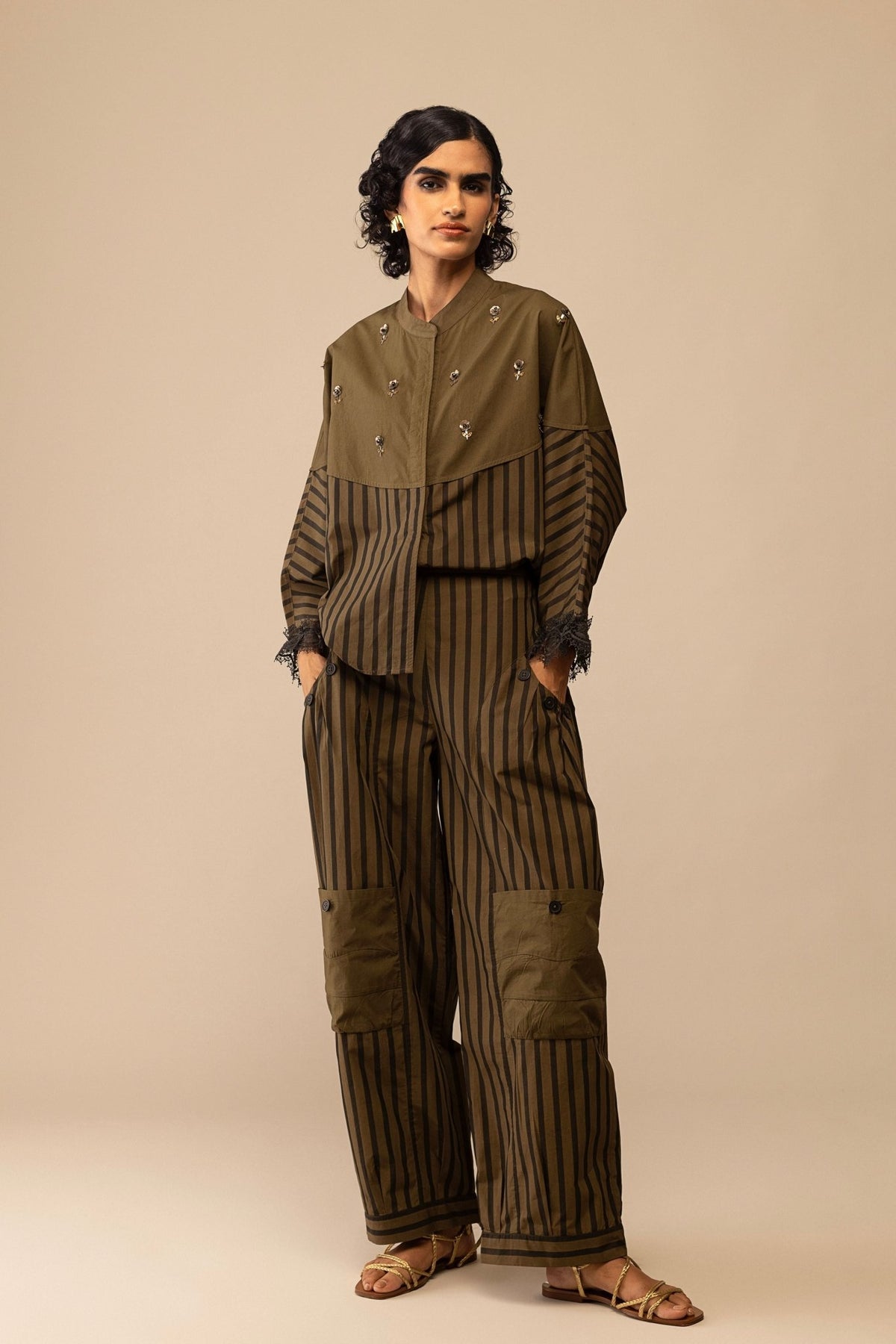 Emma Olive Top - Bunka - Elahe