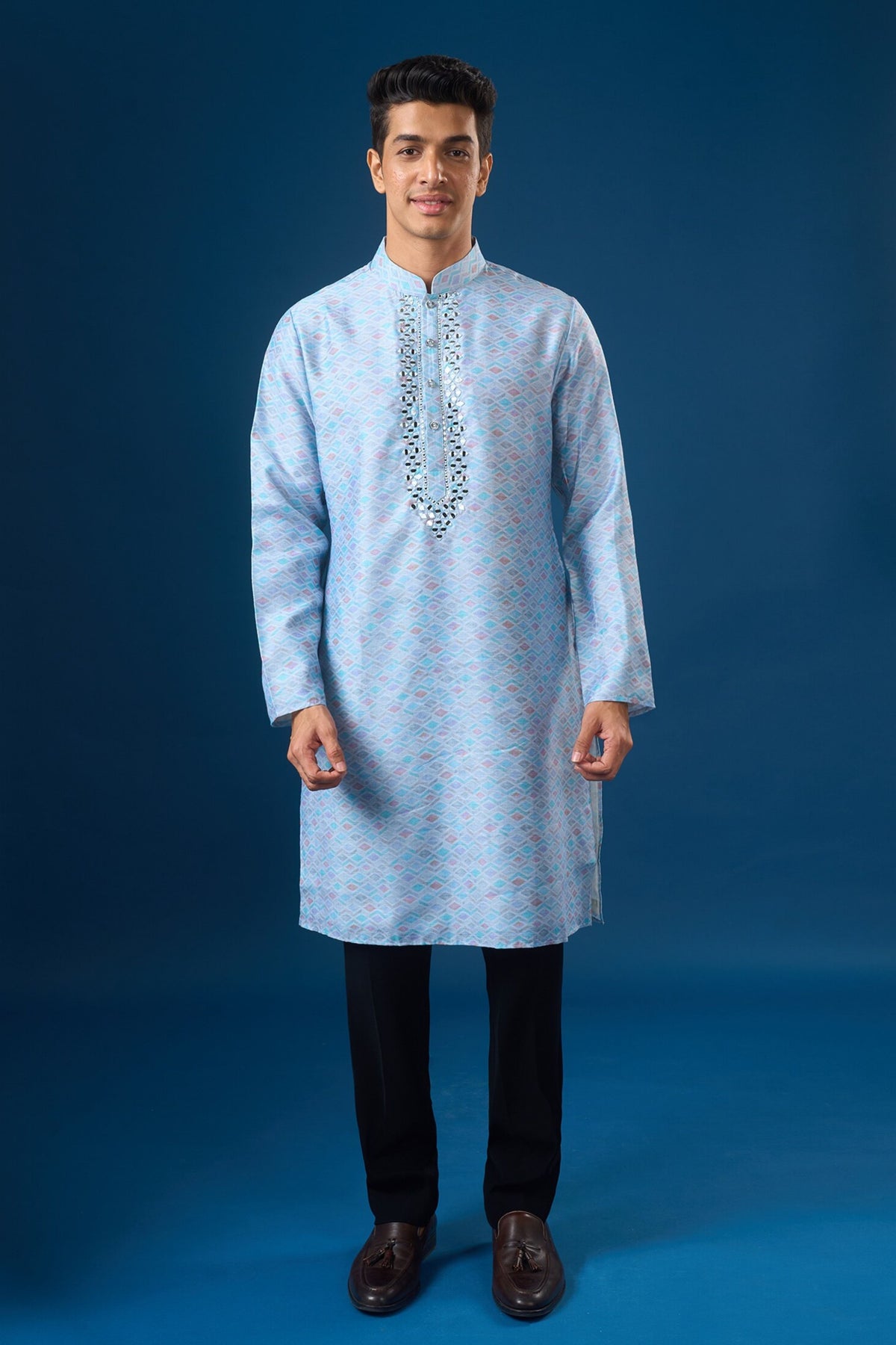 Sky Blue Kurta Set