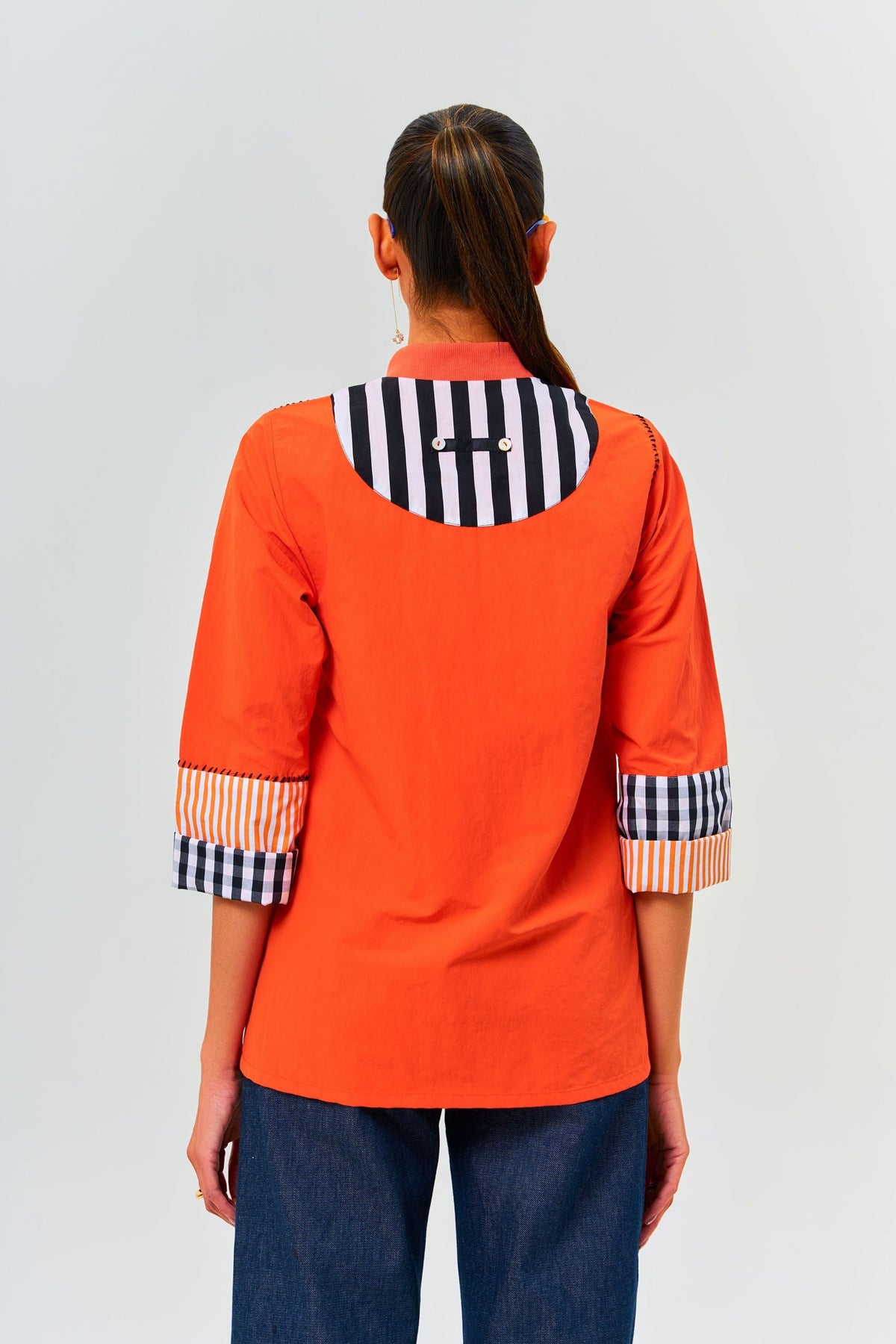 Orange Toriq Shirt
