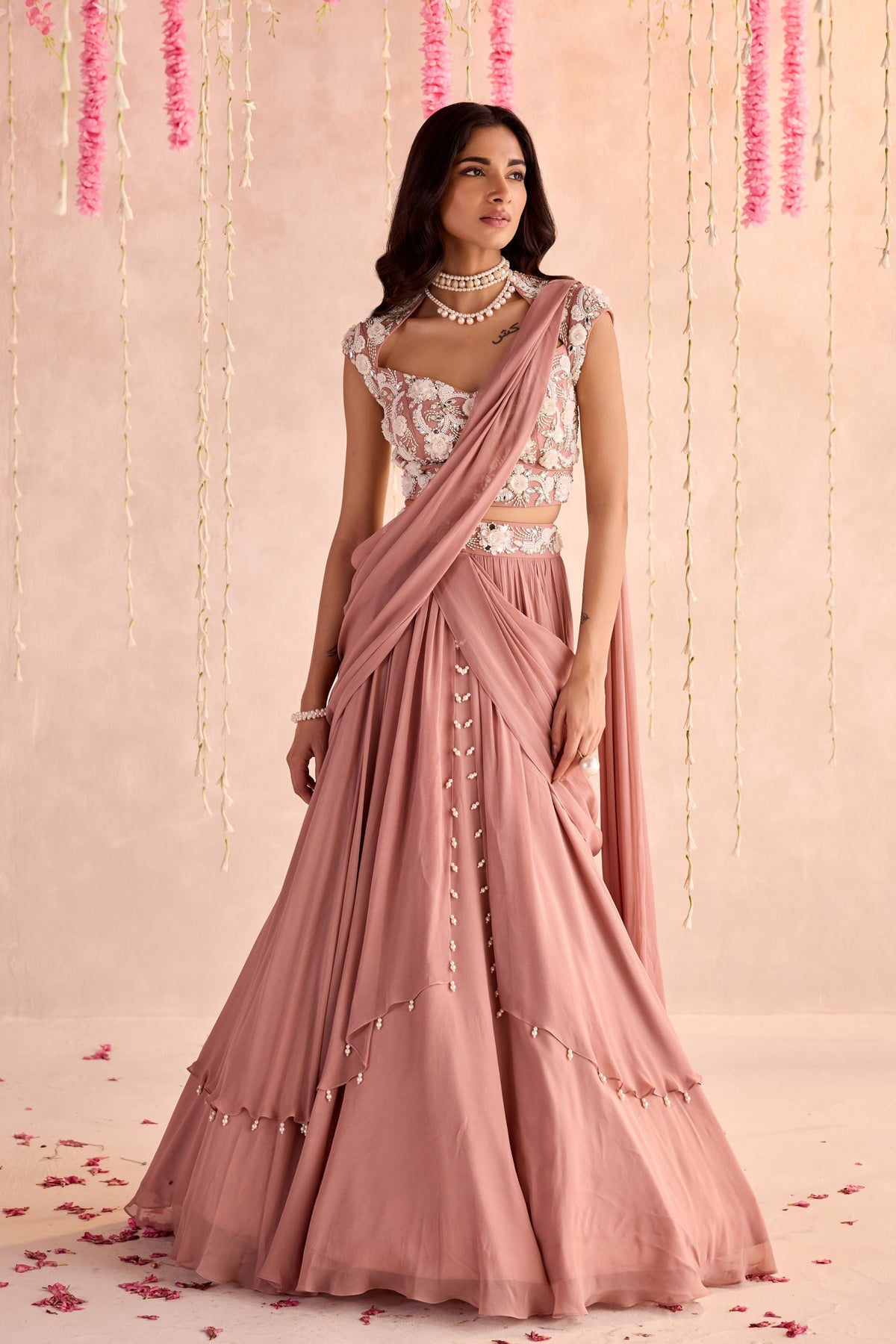 Rose Lehenga Set