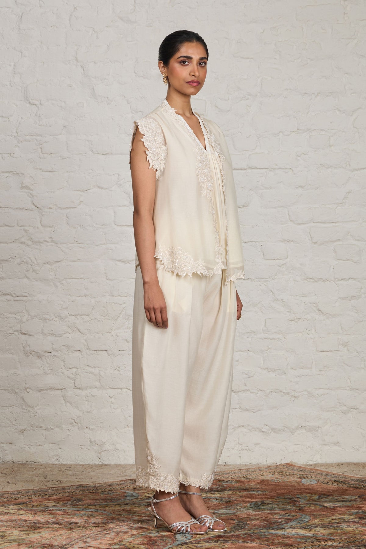 Isabell Ivory Jacket Set