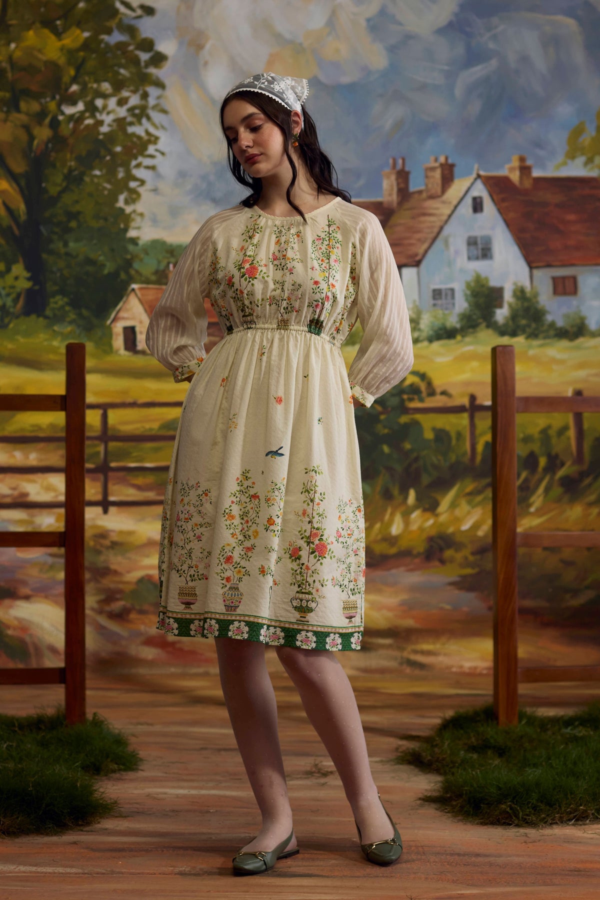Lumina Floral Dress