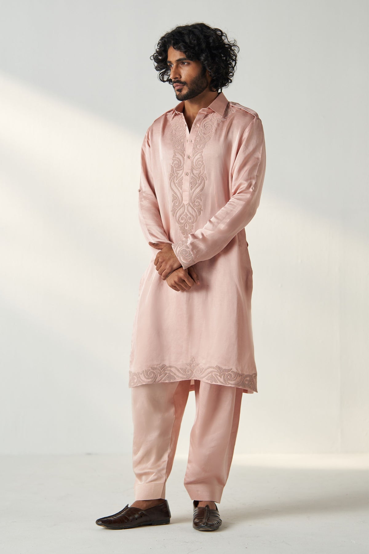 Pink Parag Pathani Set