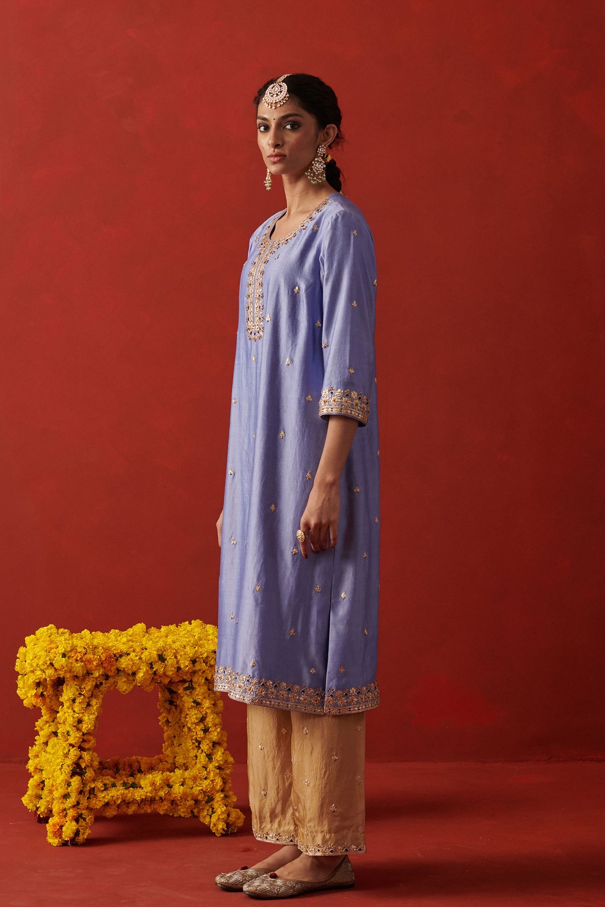 Nazma Ahana Kurta Set