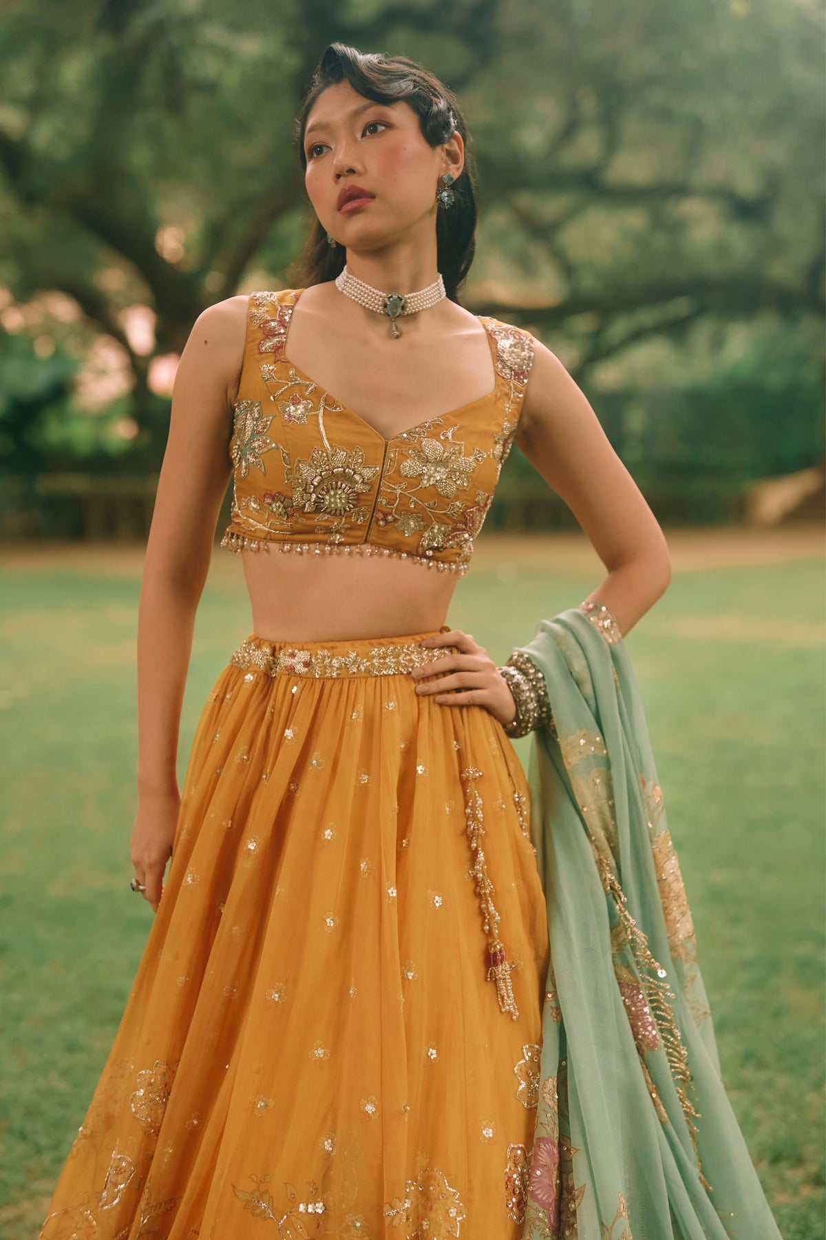 Elinor Lehenga Set