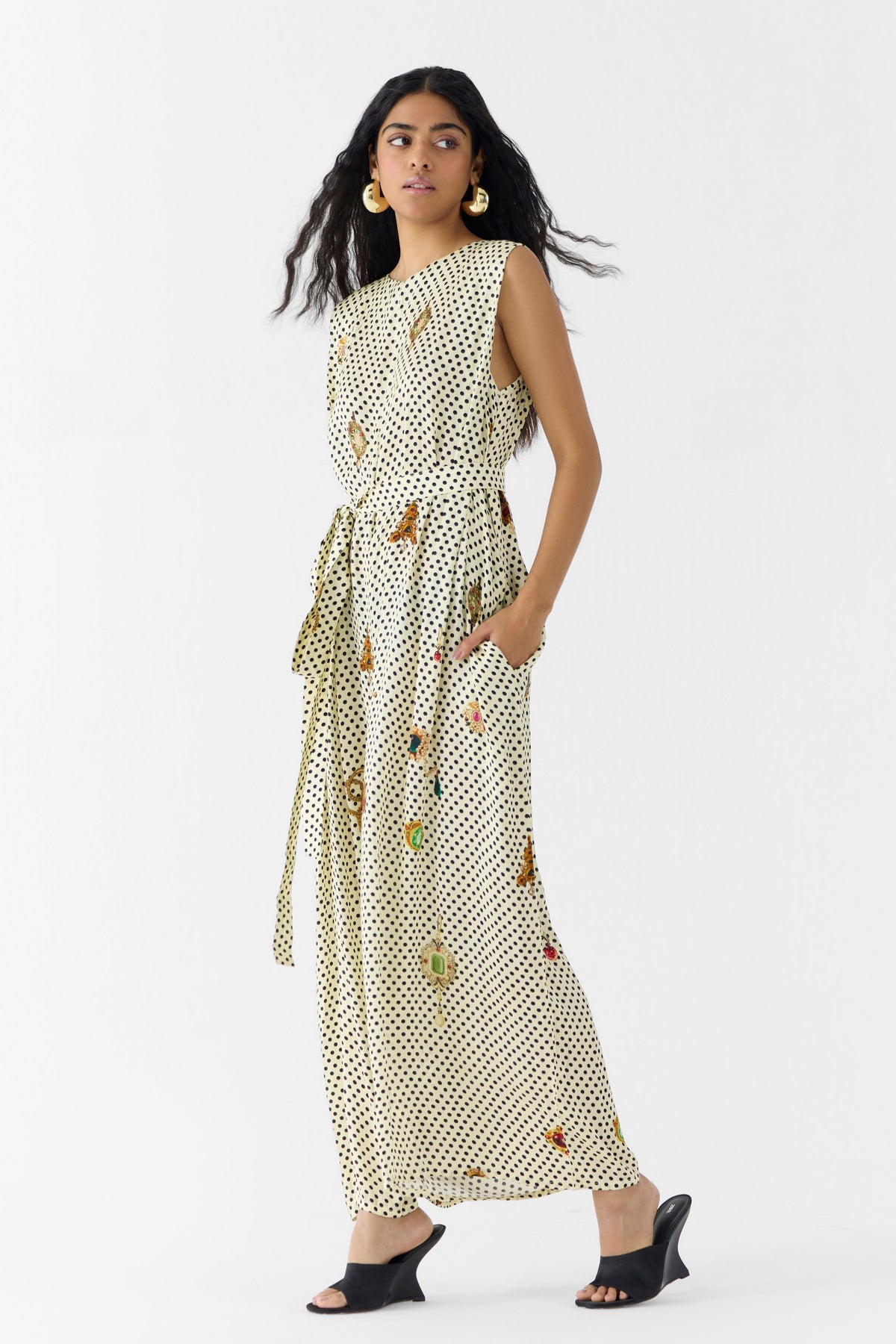 Pearl Polka Dot Jumpsuit