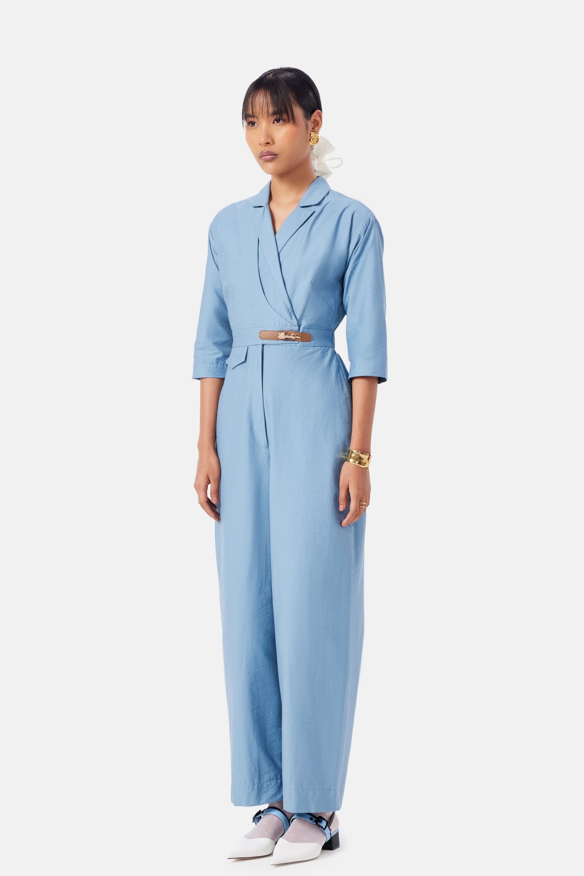 Palmer Blue Jumpsuit