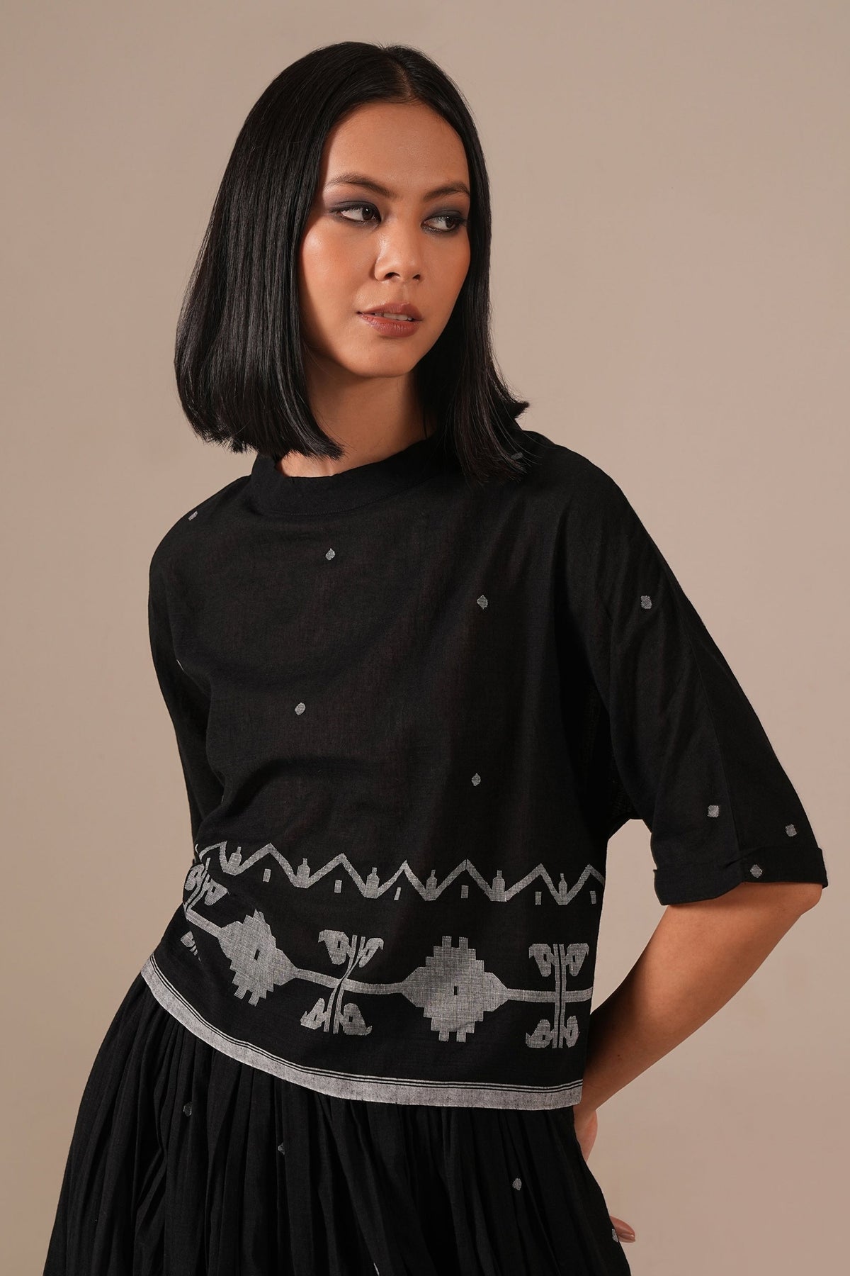 Graphite Skirt Set