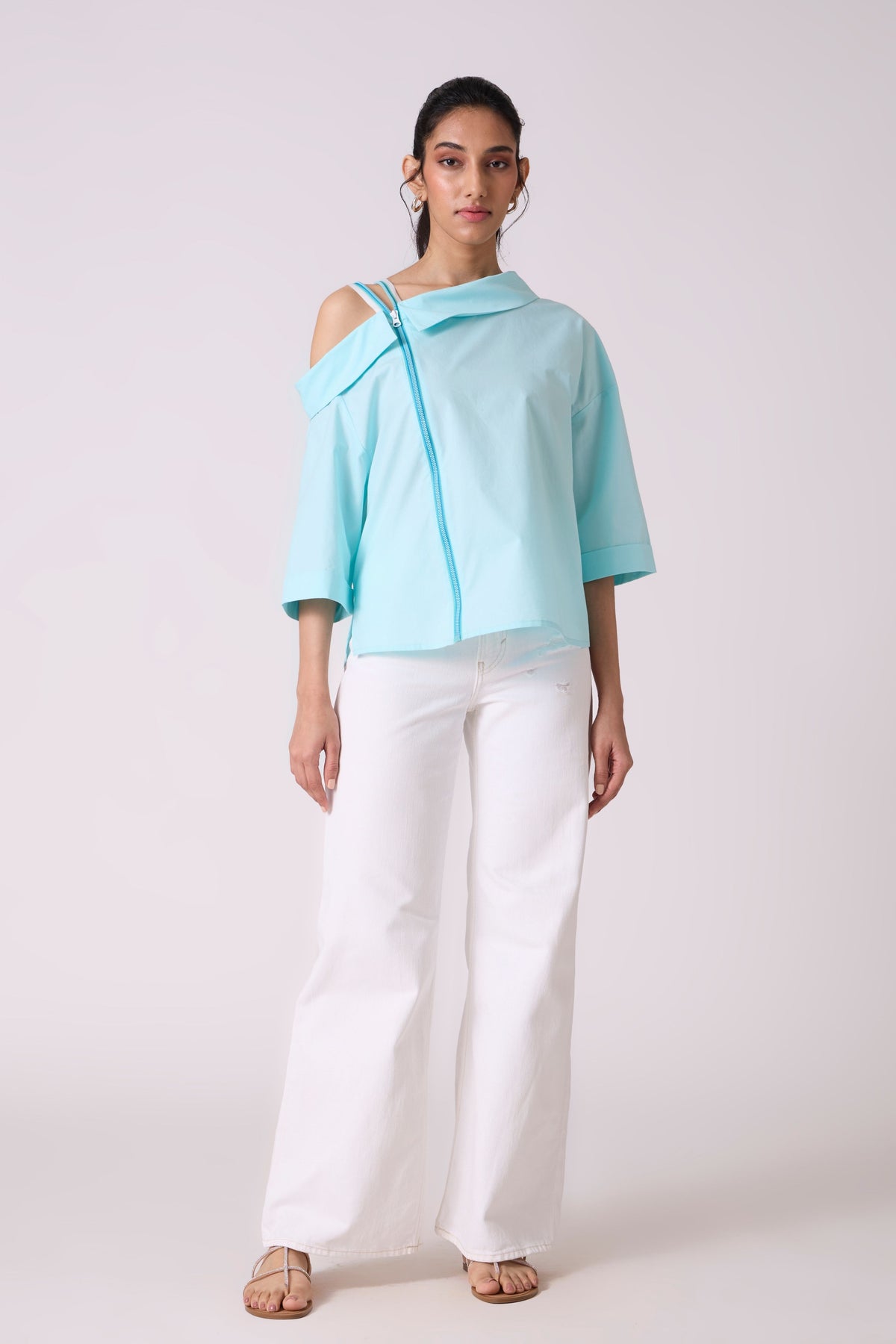 Shannon Zipper Top