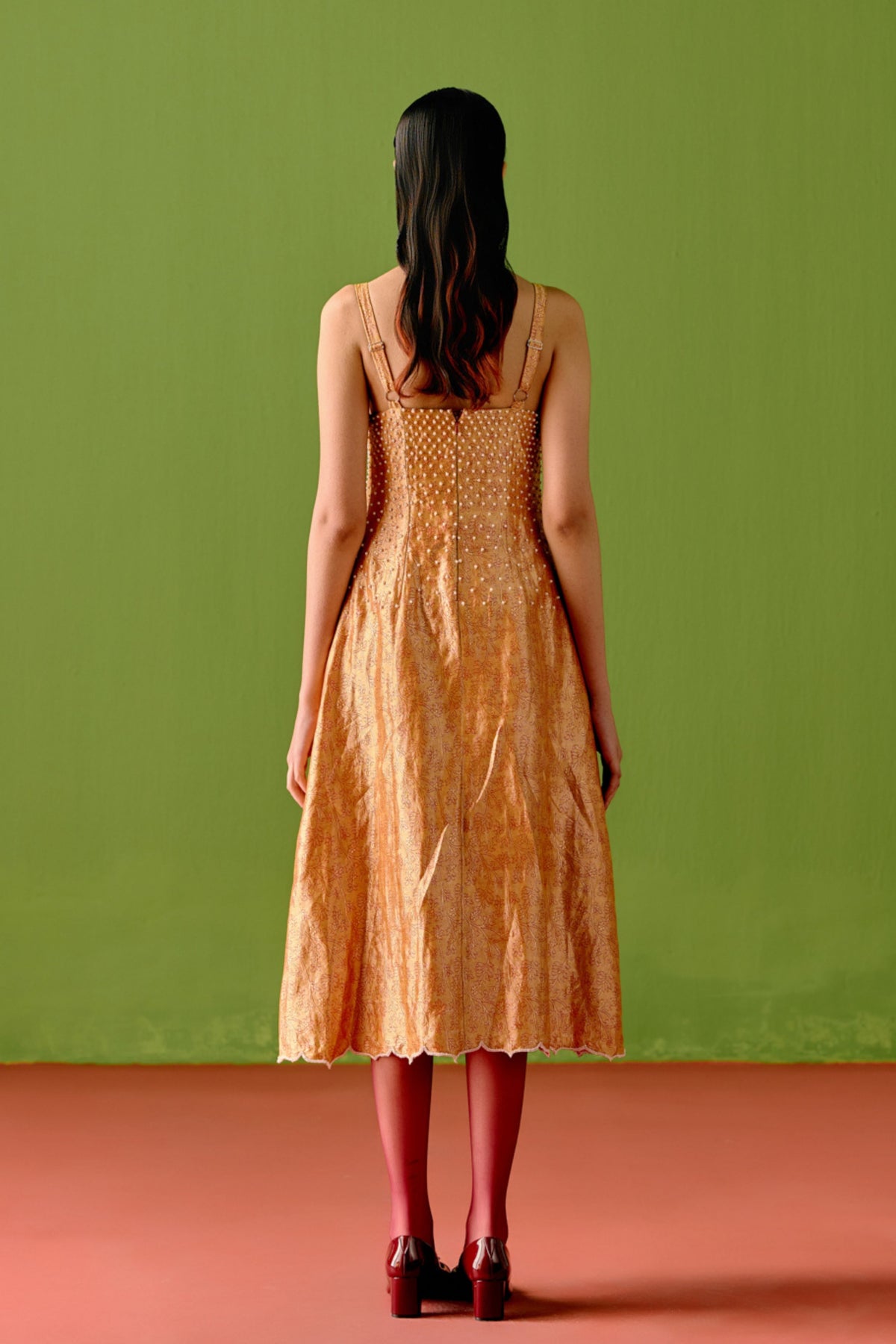 Tara Guilded Corset Dress