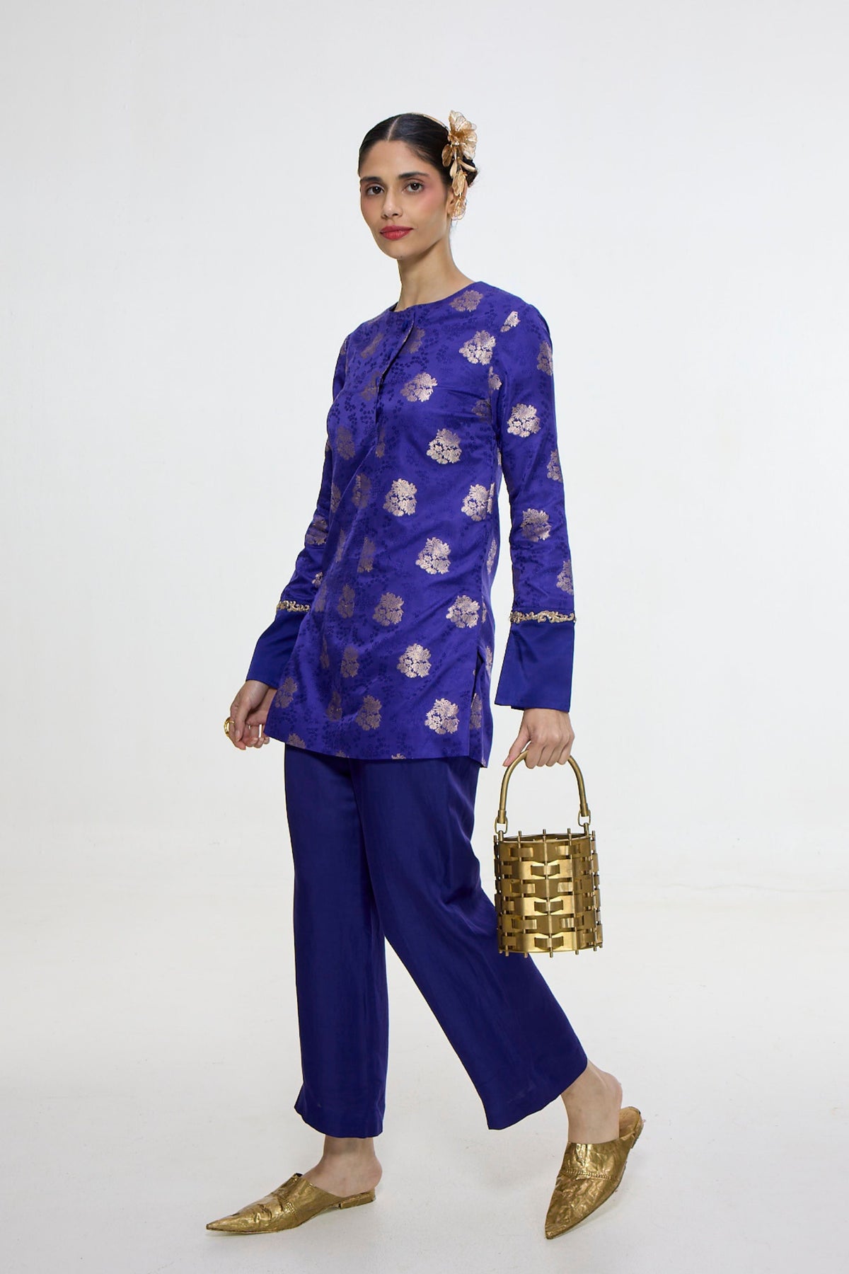 Royal Blue Kurta Set
