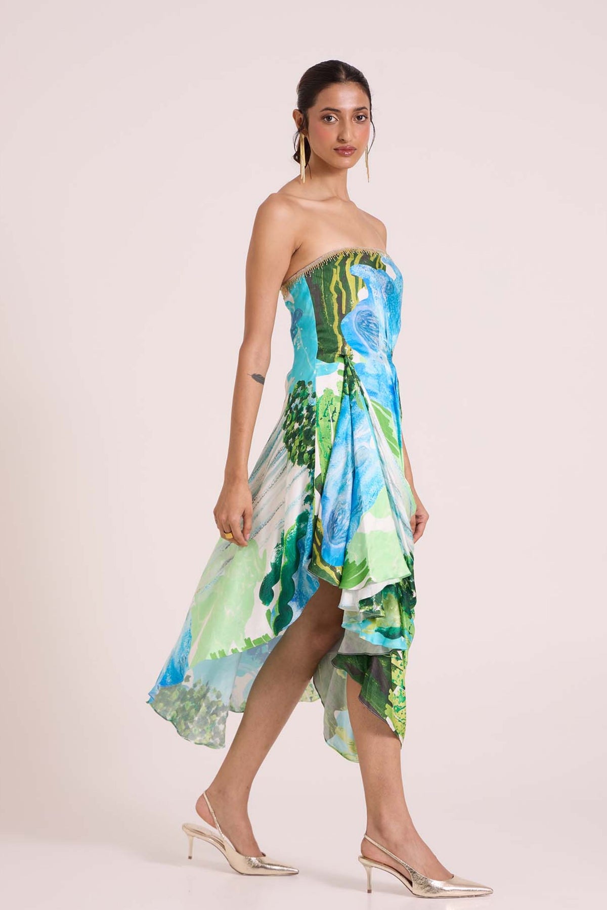 Nere Waterfall Dress