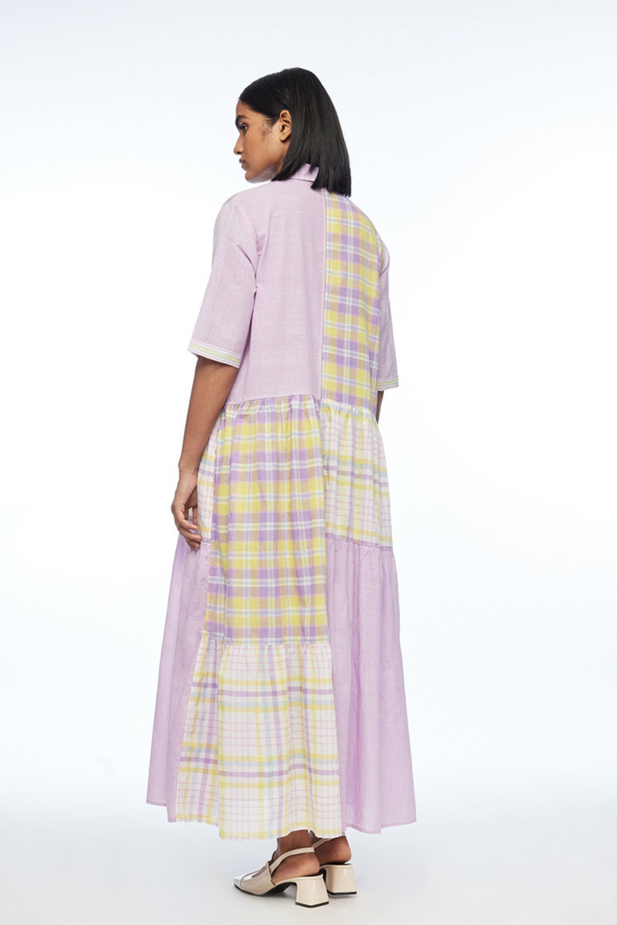 Setigera Check Dress