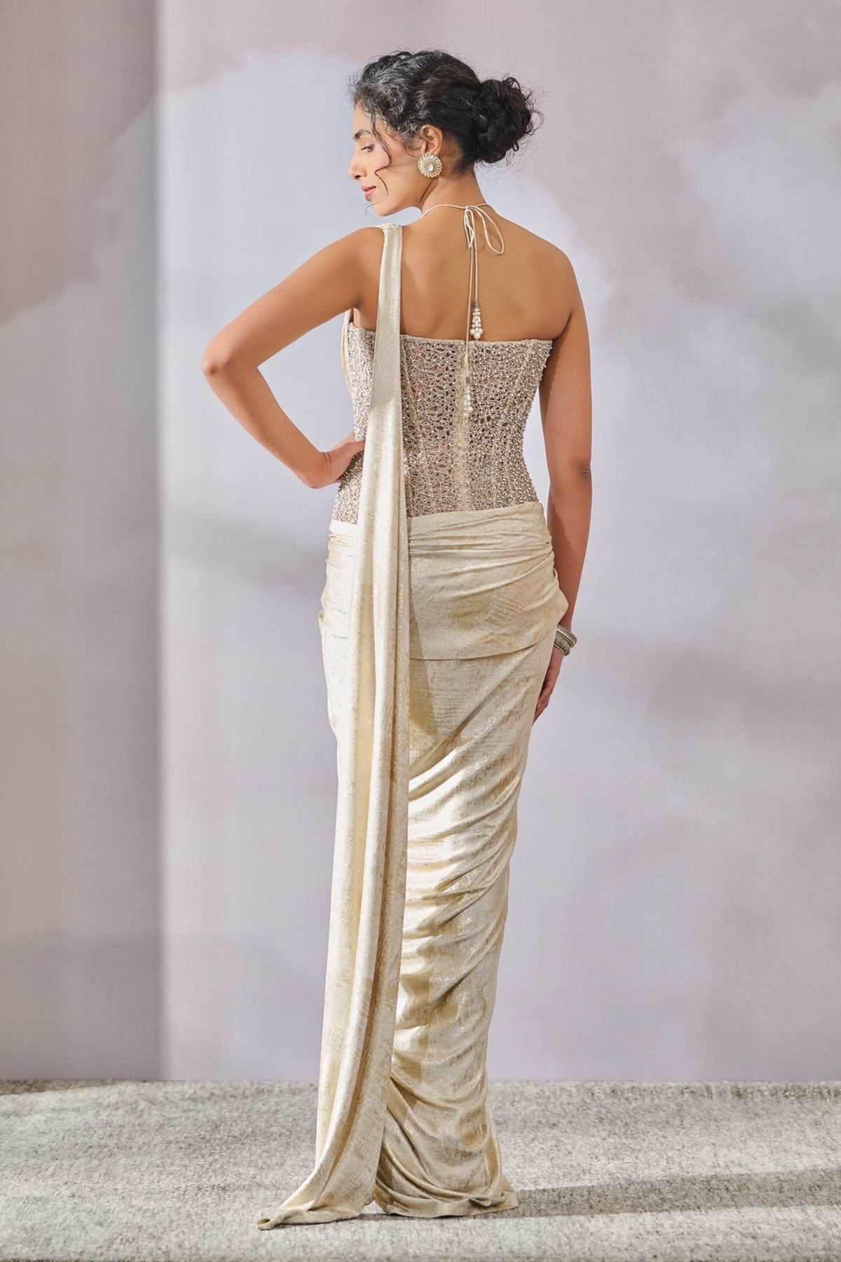Signature Foil Concept Saree