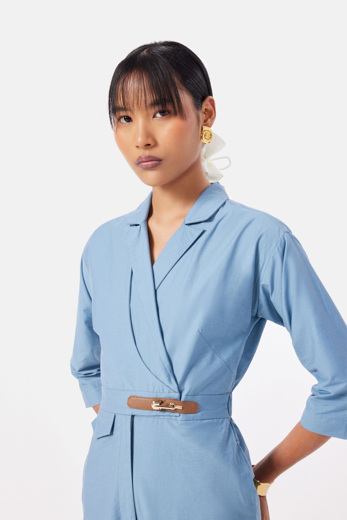 Palmer Blue Jumpsuit