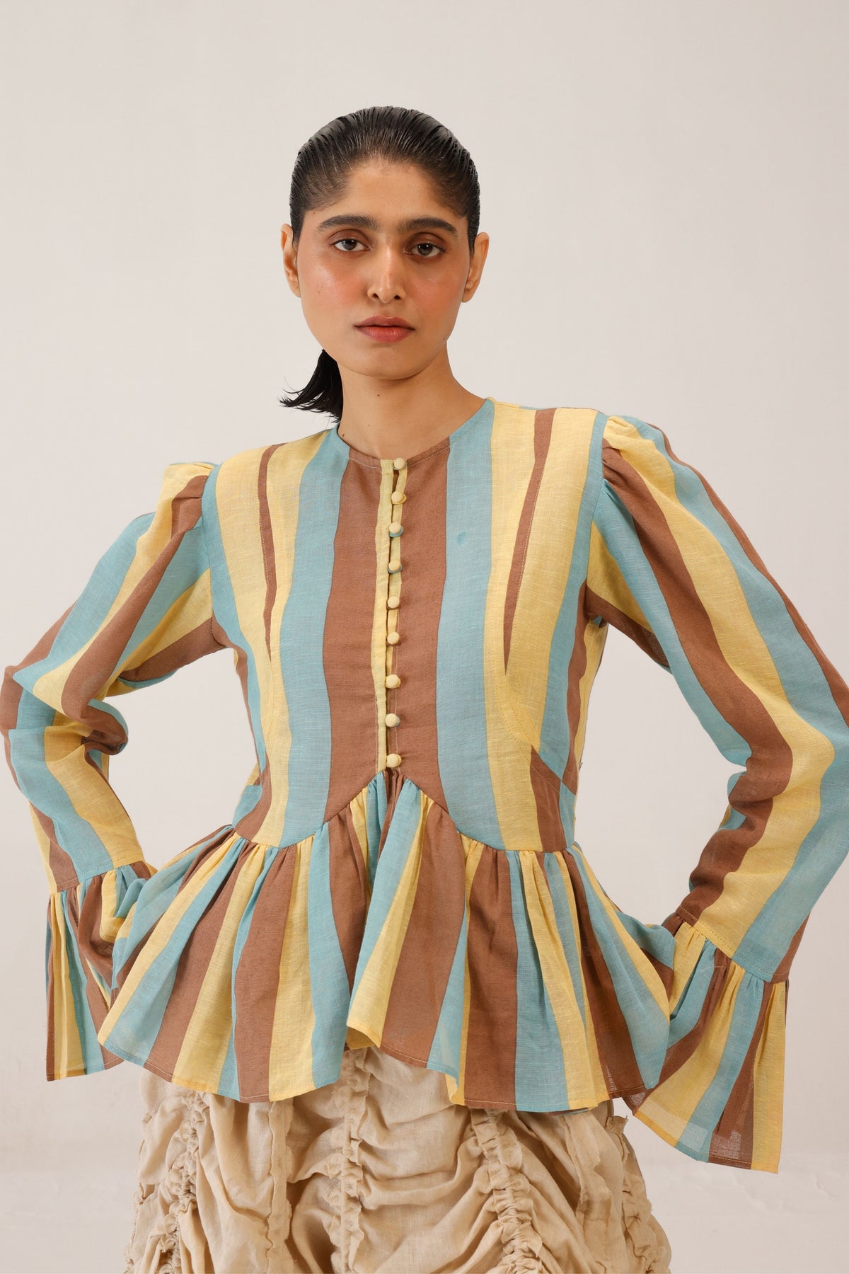 Frilled Jae Top