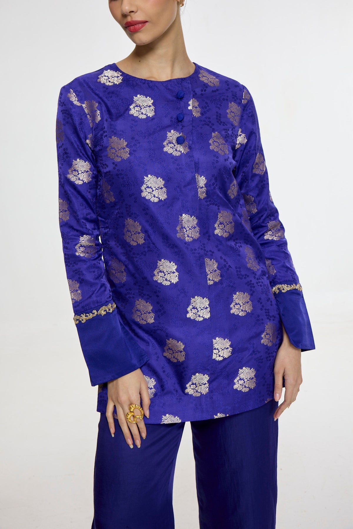 Royal Blue Kurta Set