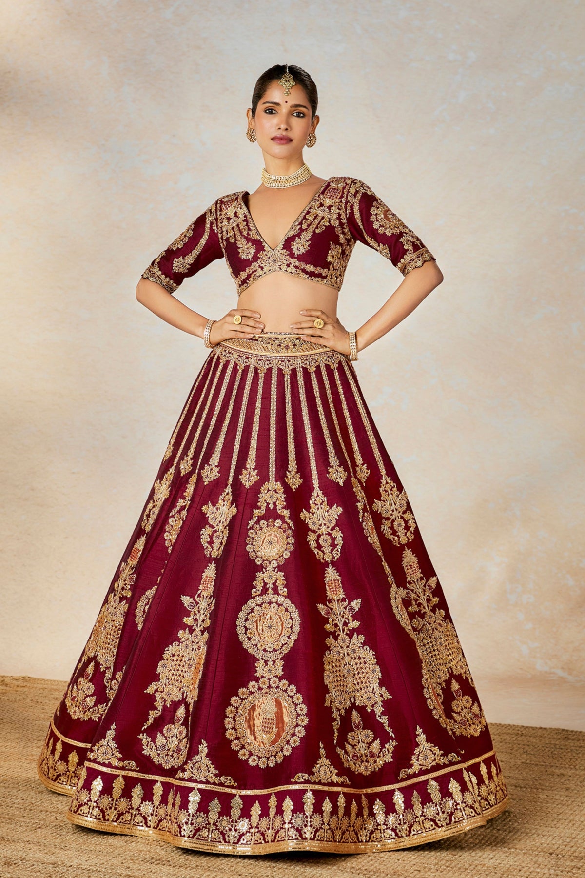 Anjeer Kalakand Lehenga Set