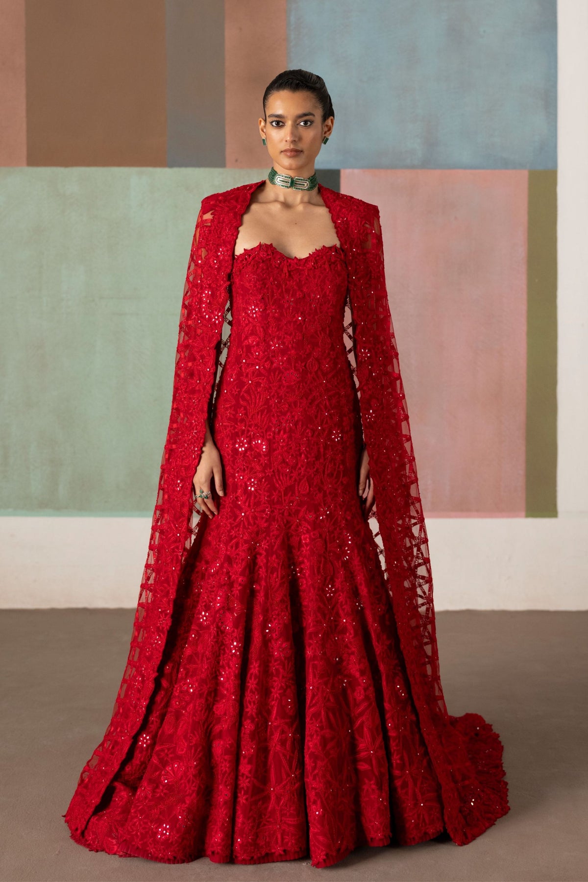 Red Cheryl Gown
