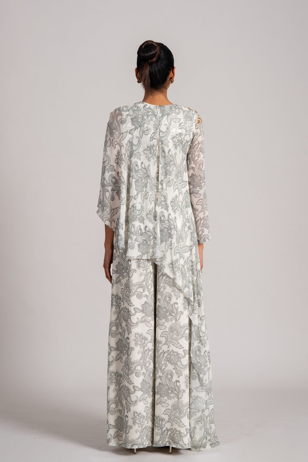 Cosmic Katnis Cape Style Jumpsuit