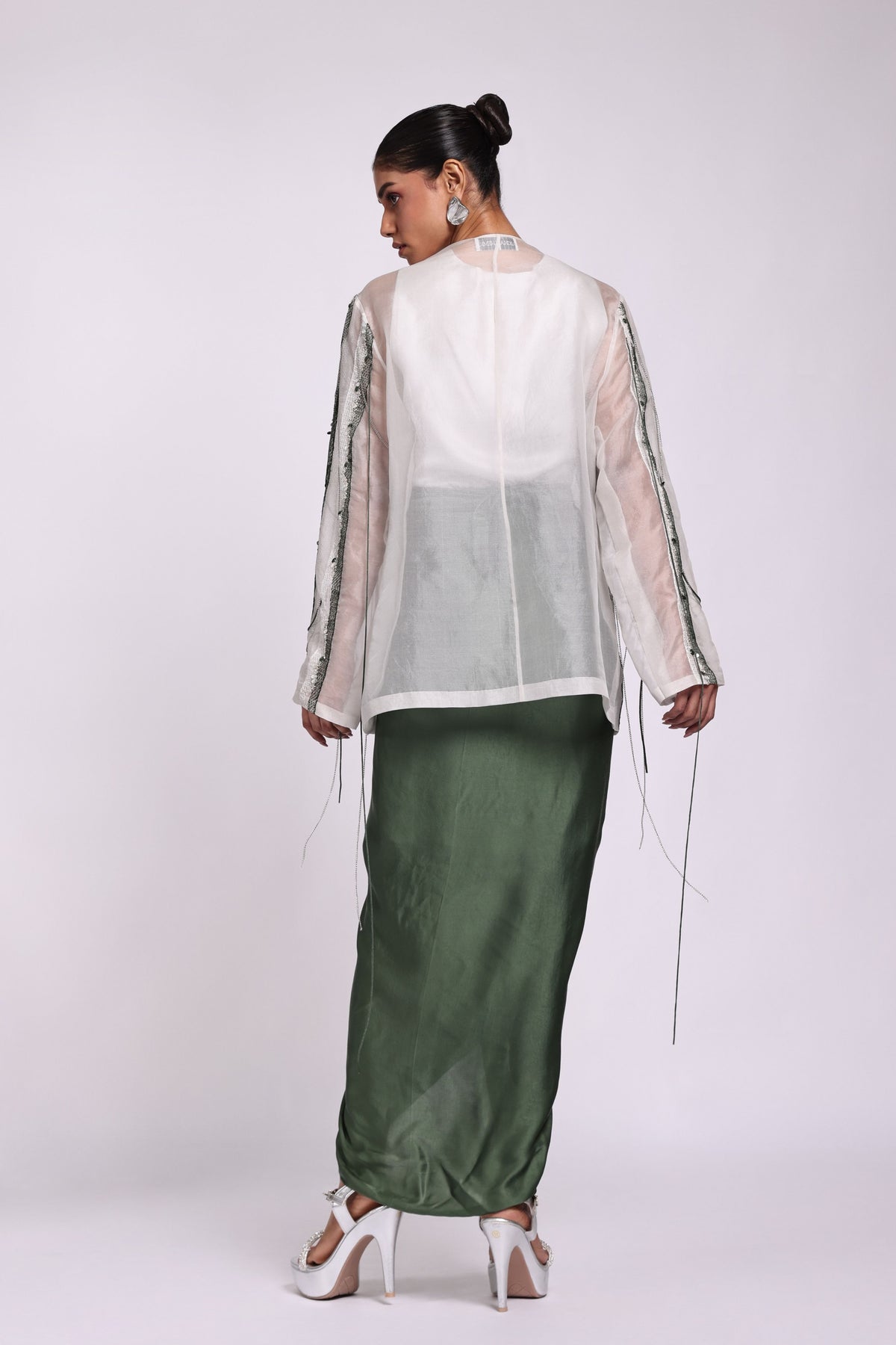 Tassel Cedar Dress Jacket Set