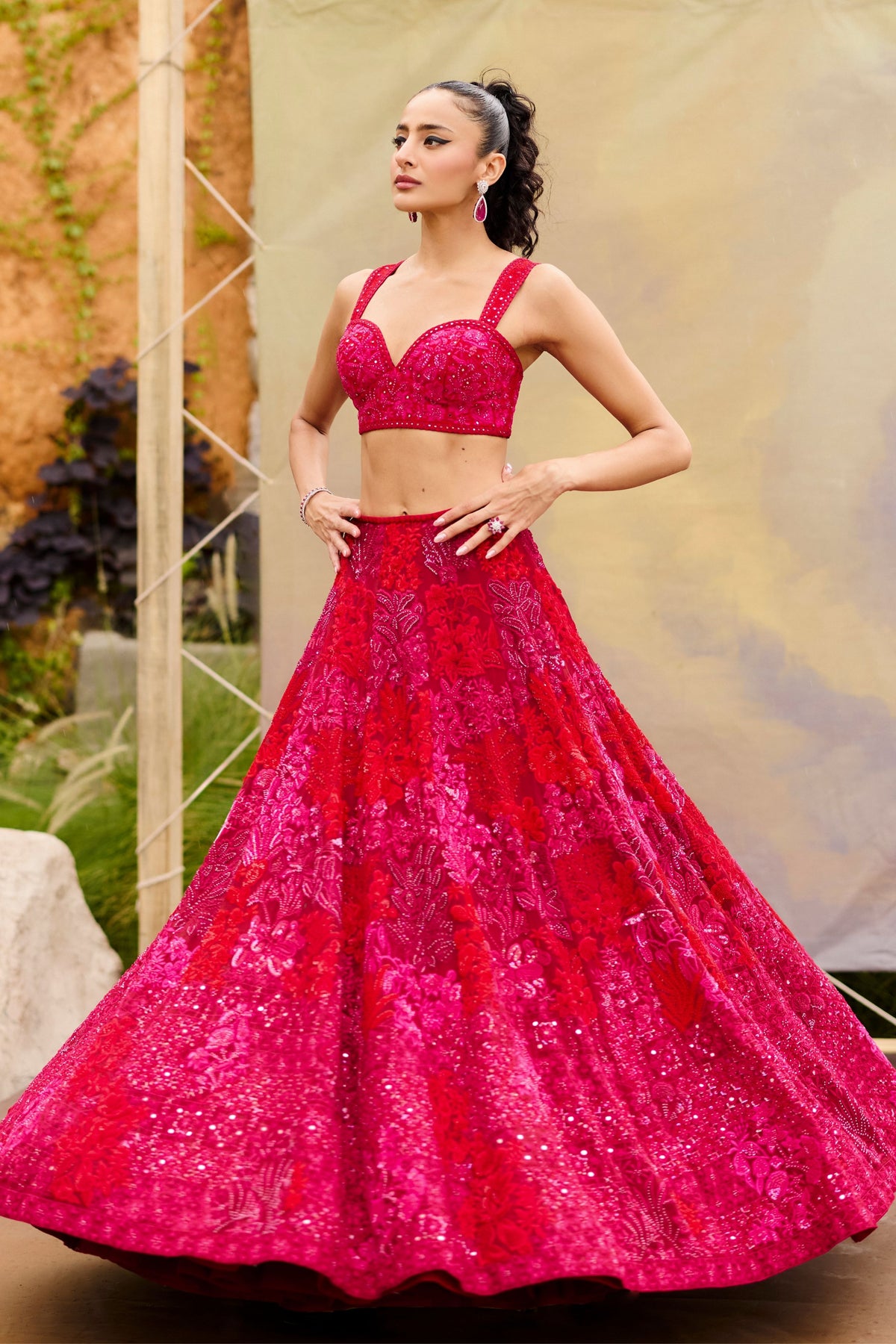 Adonis Lehenga Set