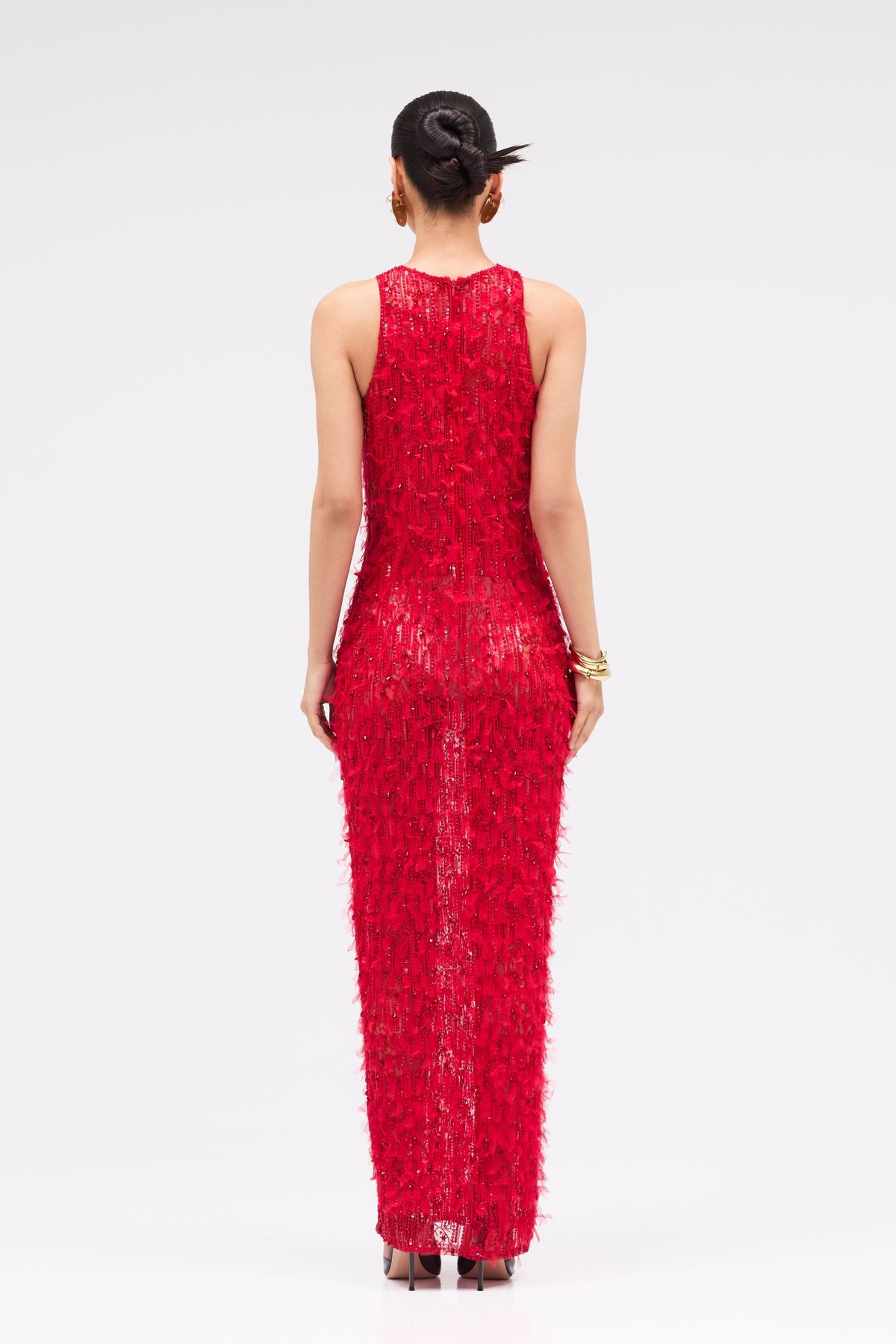 Lush Eclipse Red Gown