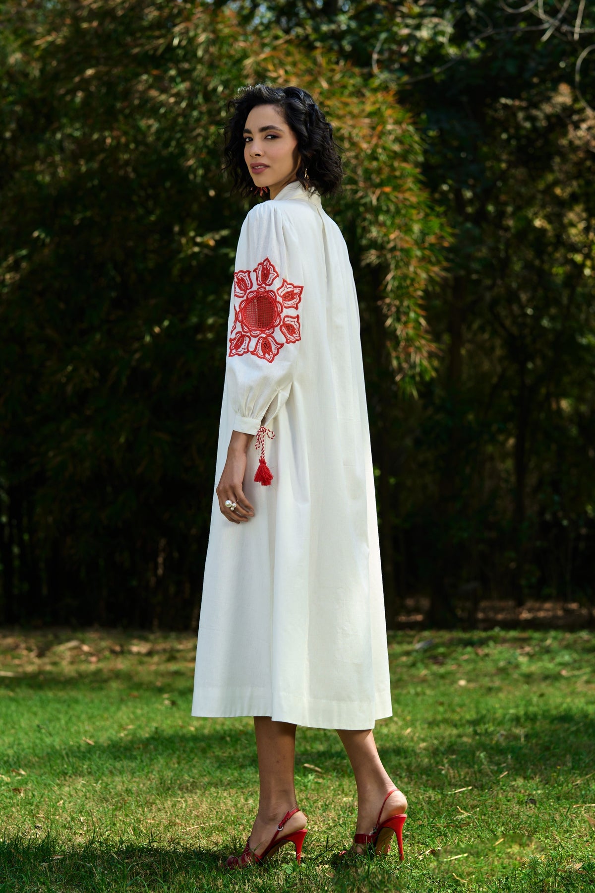 Ivar Embroidered Dress