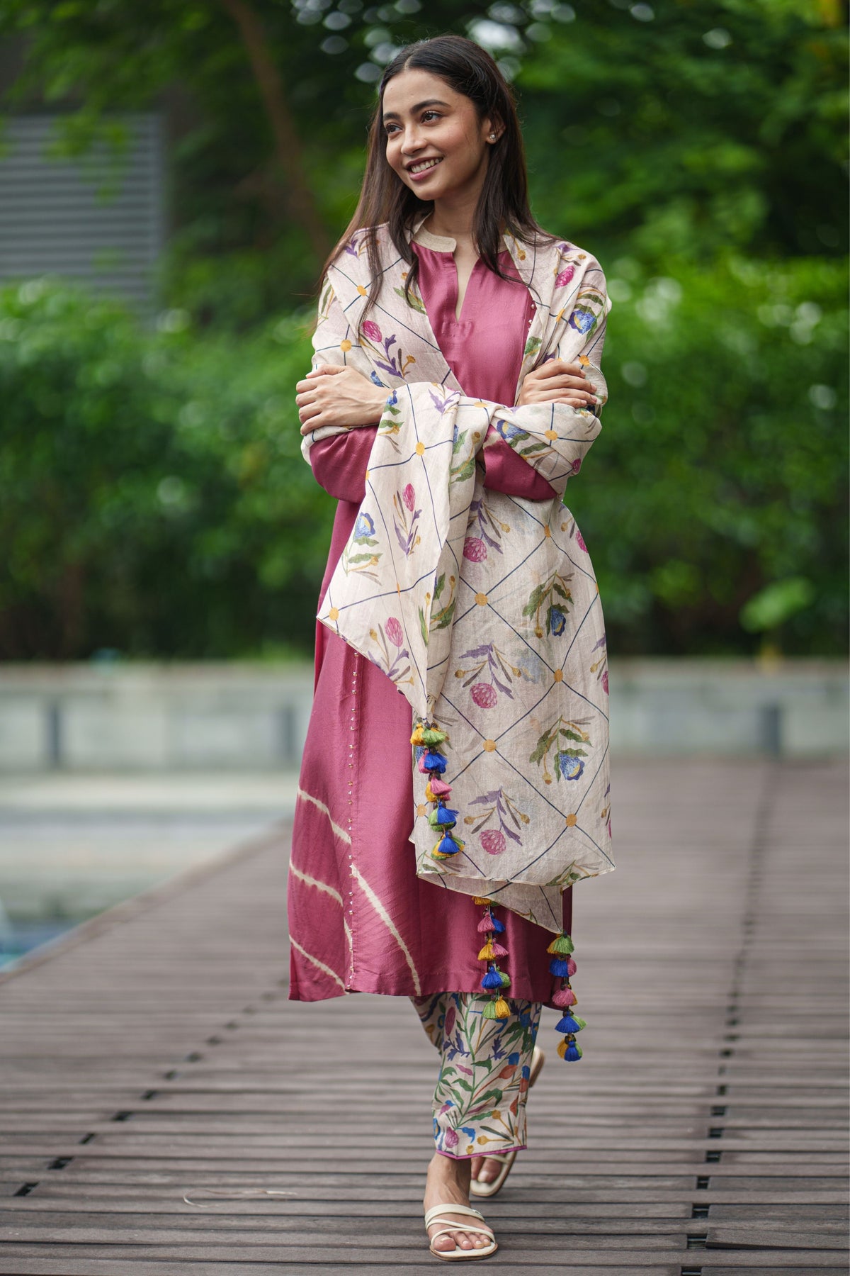 Anastasia Pink Kurta With Pants