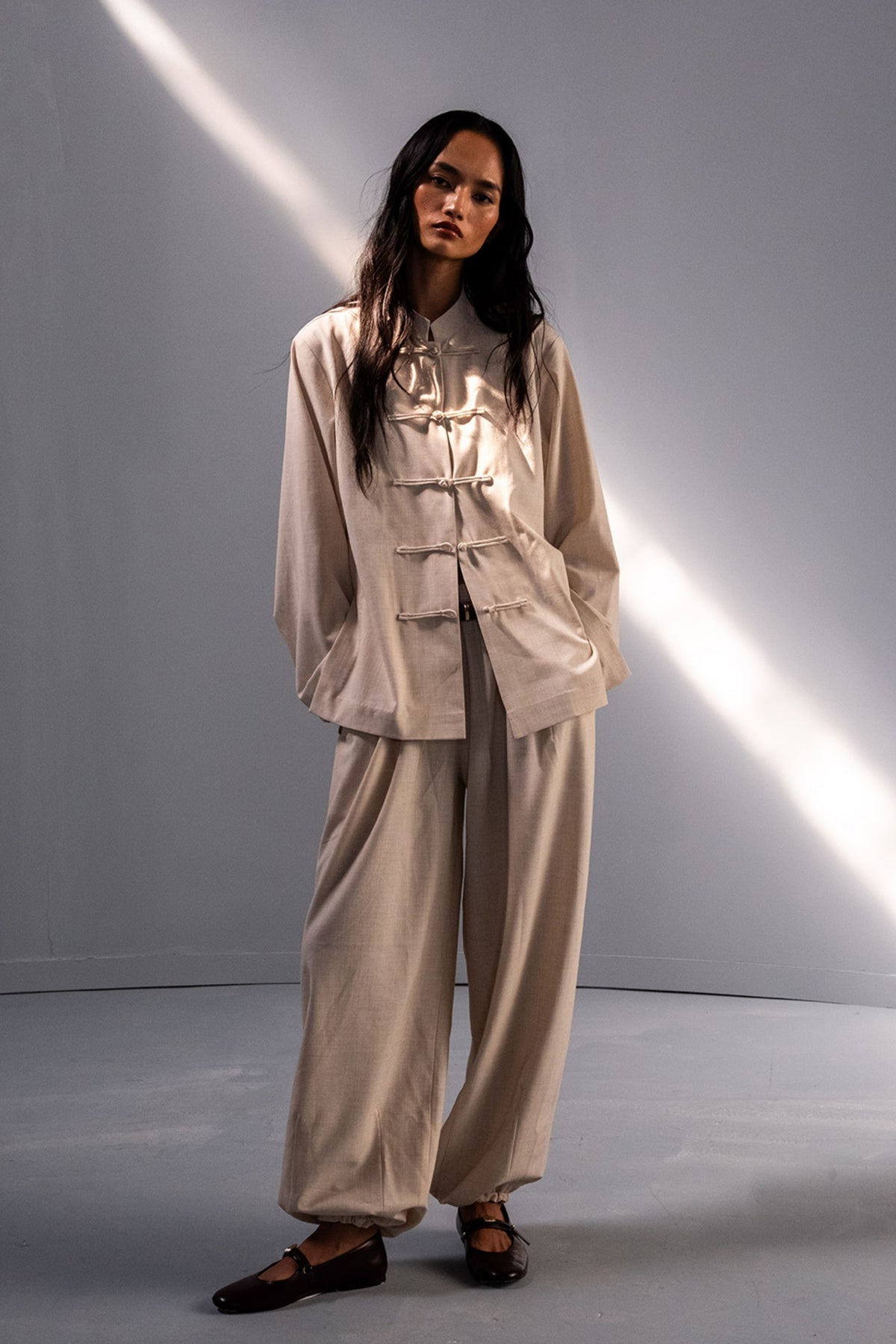 Warm Beige Overshirt