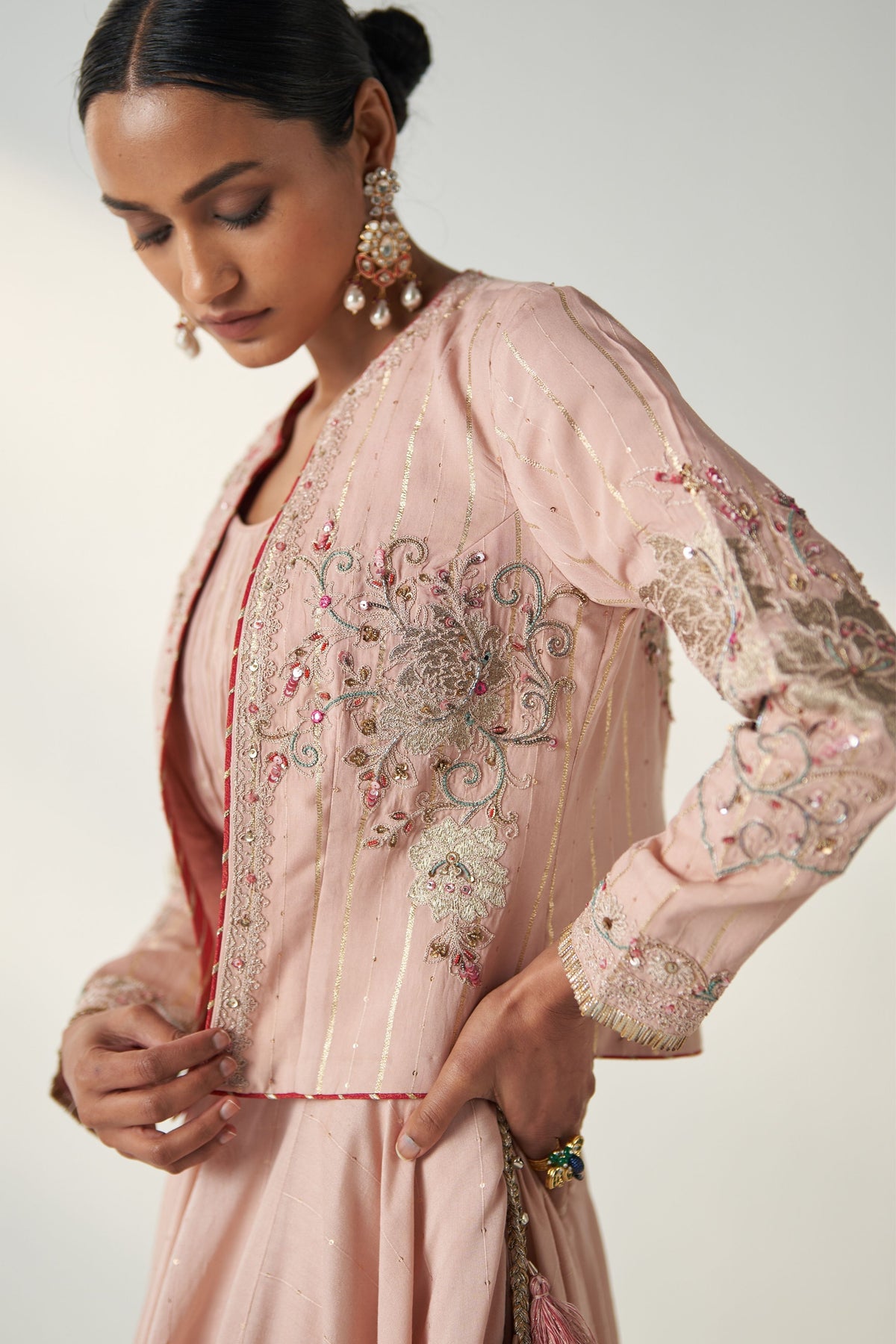 Radha Blush Pink Lehenga Set
