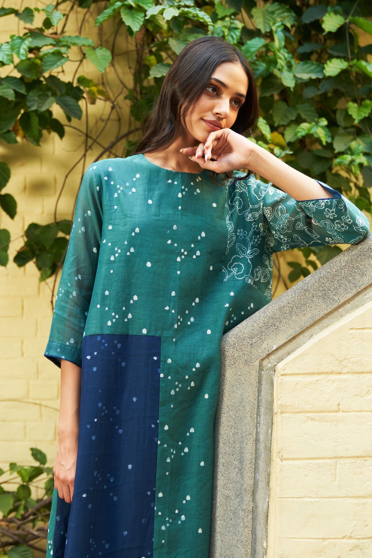 Emerald Printed Kurta