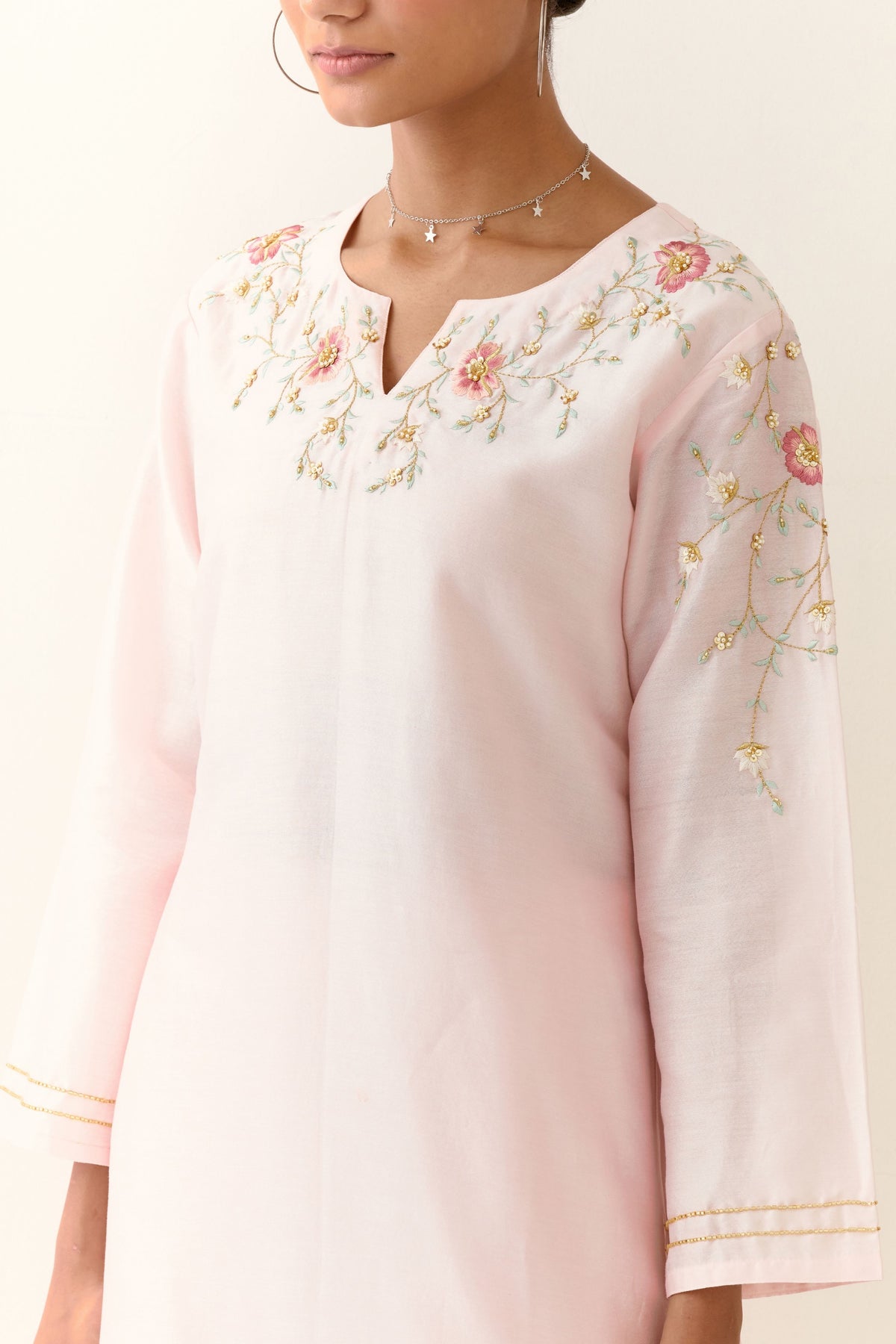 Pink Kurta Set