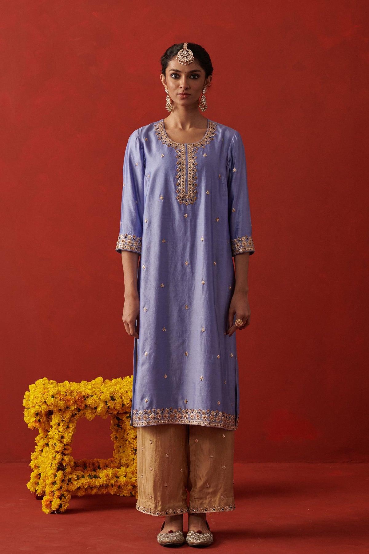 Nazma Ahana Kurta Set