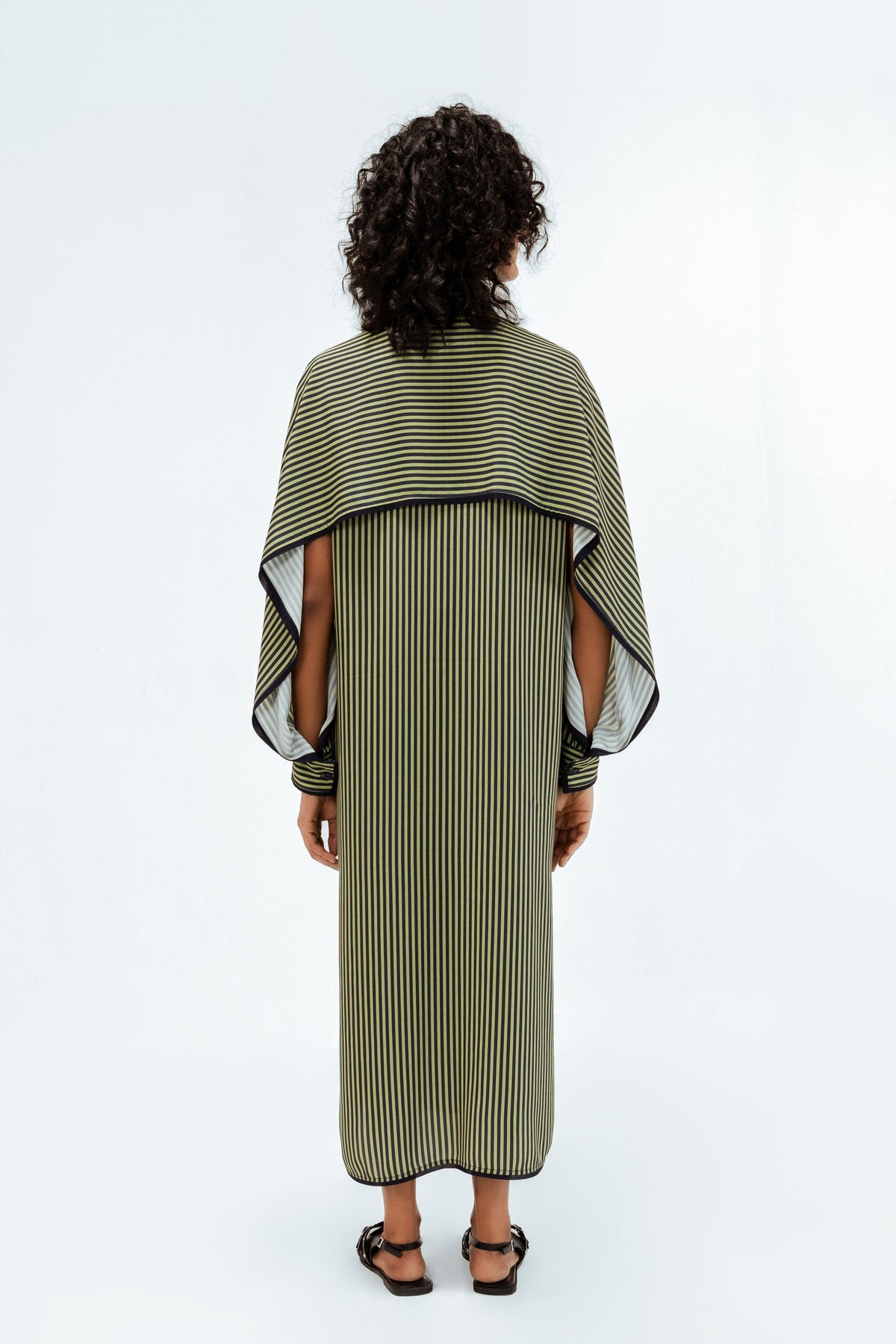 Elian Crepe Shirt Dress