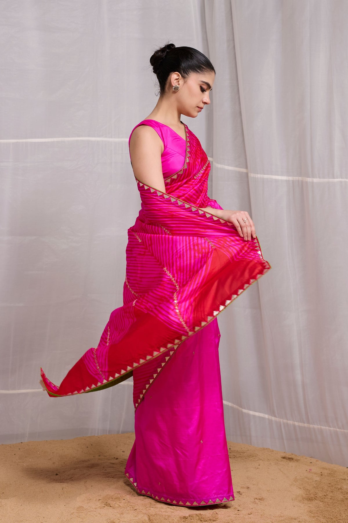 Rani Dori Saree
