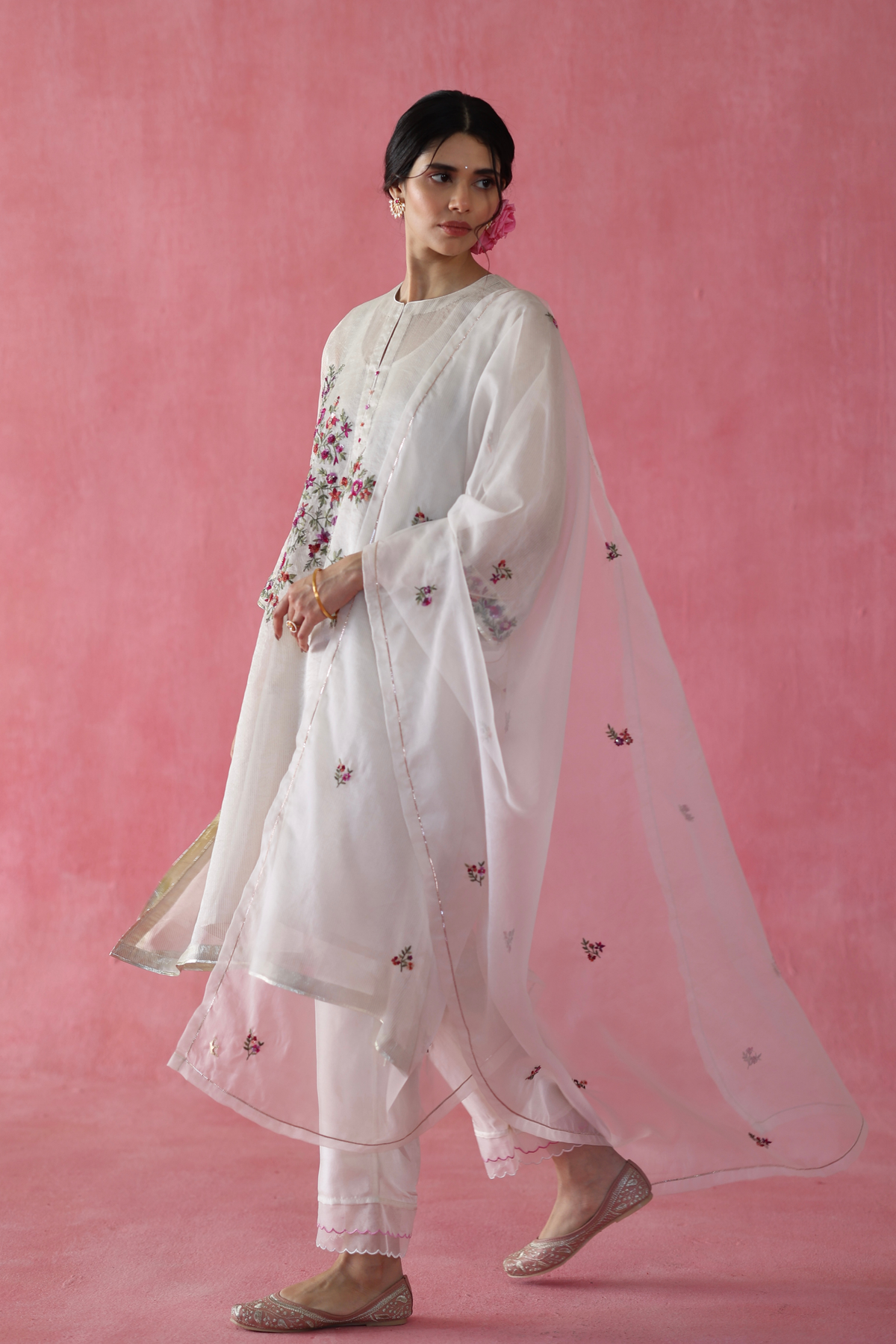Ivory Phirni Kurta Set
