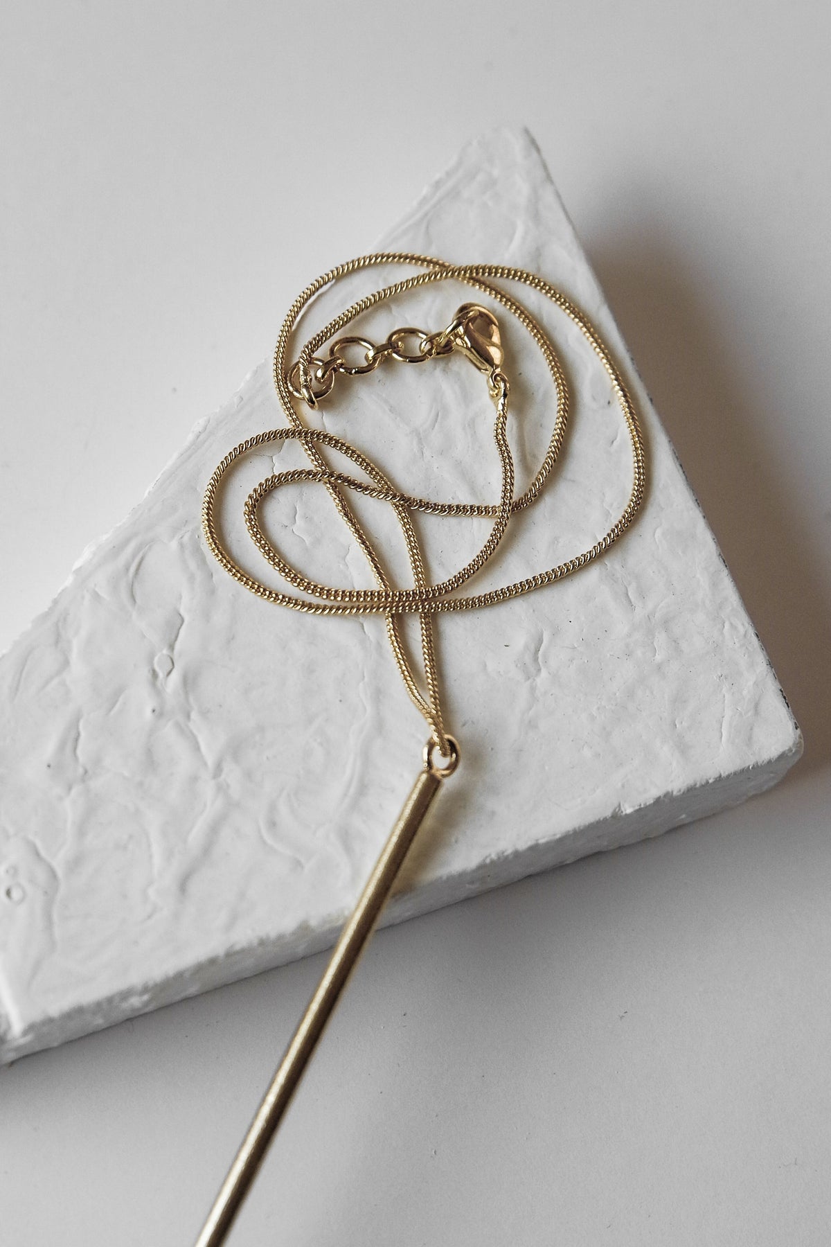 Minus Golden Necklace