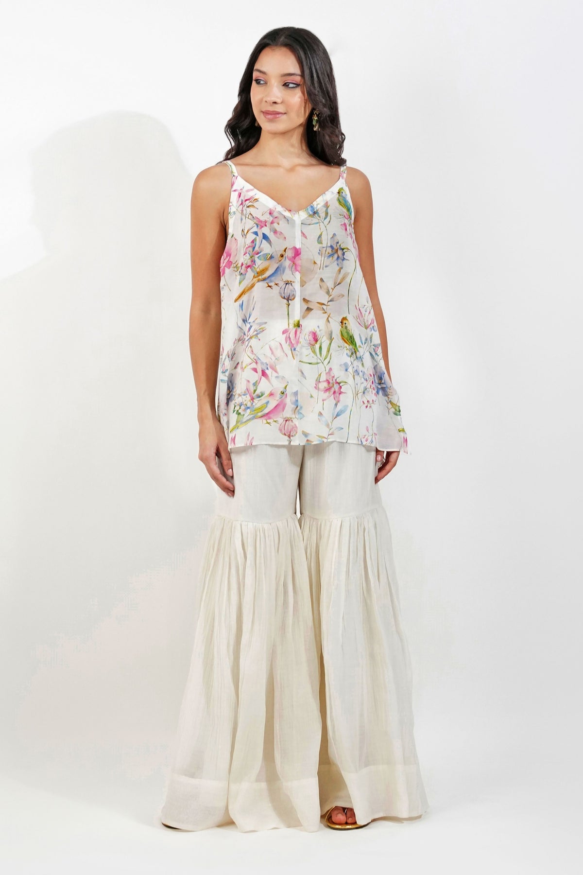 Shabby Chic Floral Garara Set
